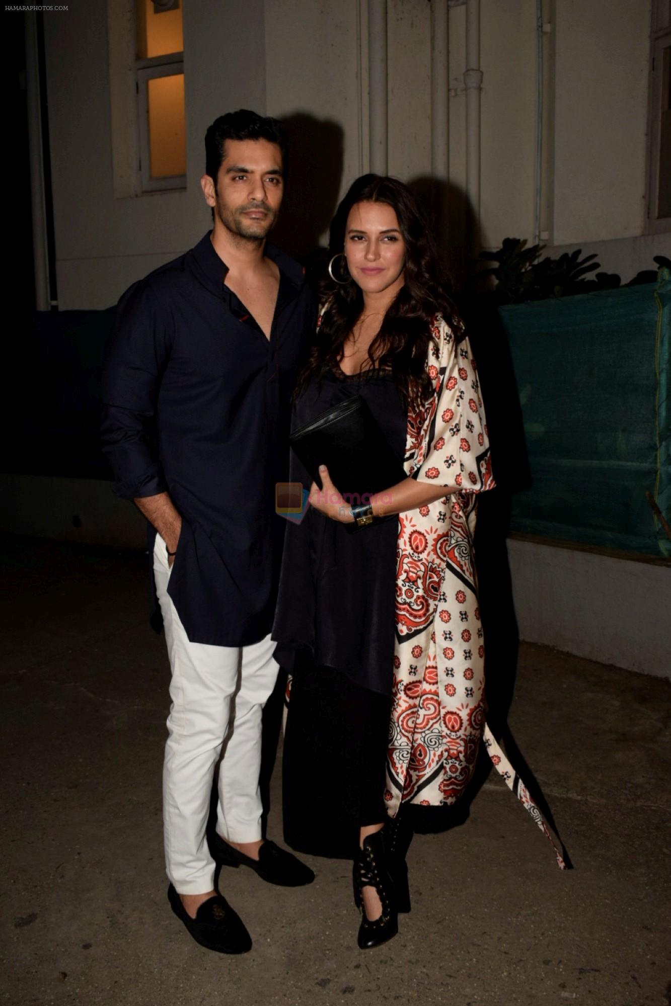 Neha Dhupia, Angad Bedi at Karwaan Pre Release Party on 26th July 2018