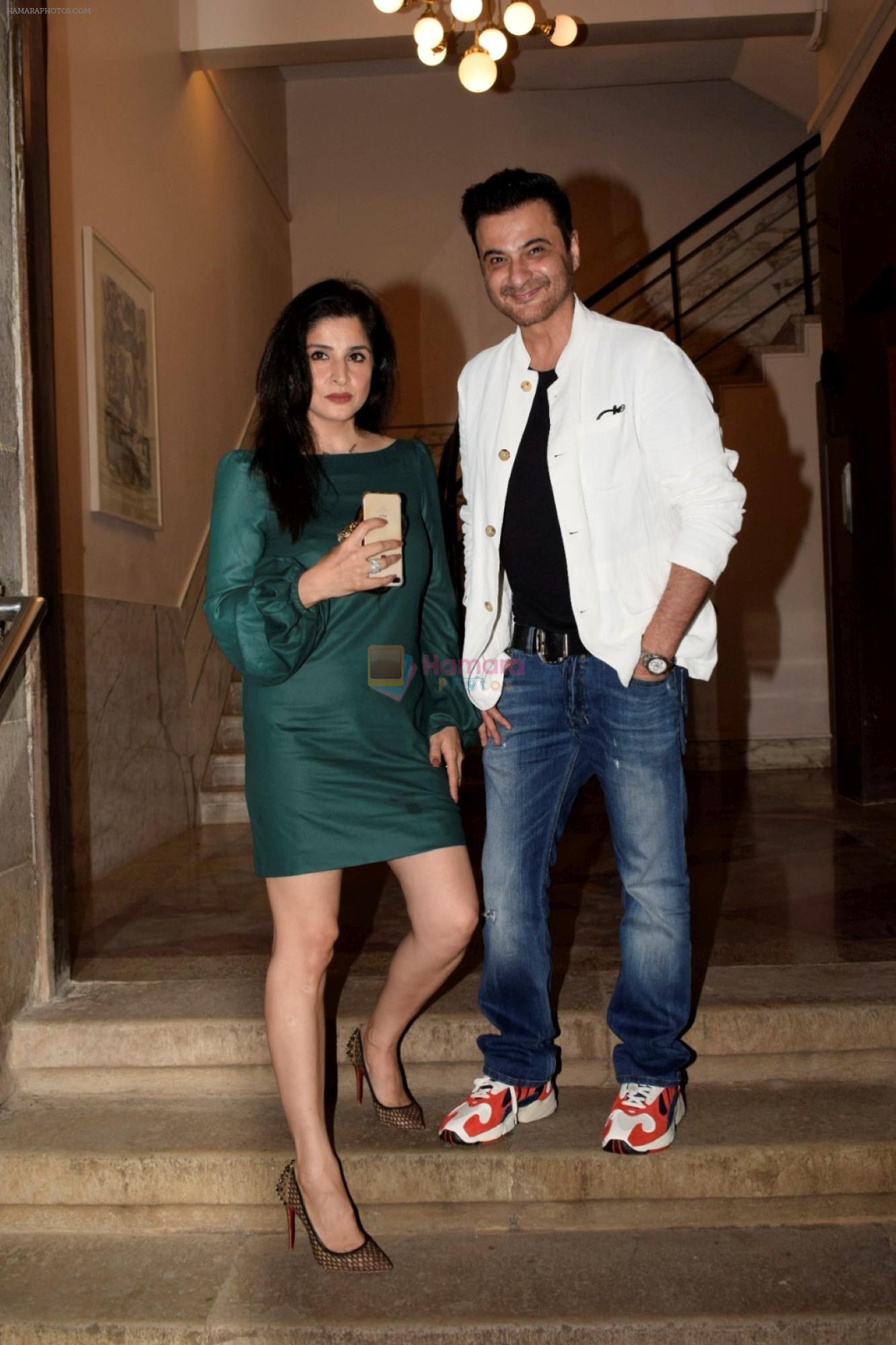 Sanjay Kapoor, Maheep Kapoor at Karwaan Pre Release Party on 26th July 2018