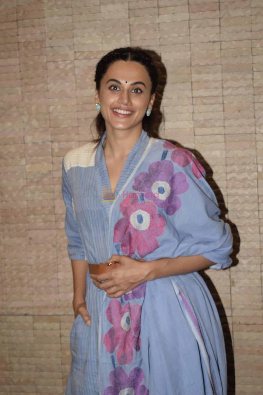 Taapsee Pannu at Mulk media interactions at Rajeha Classic club in andheri on 26th July 2018