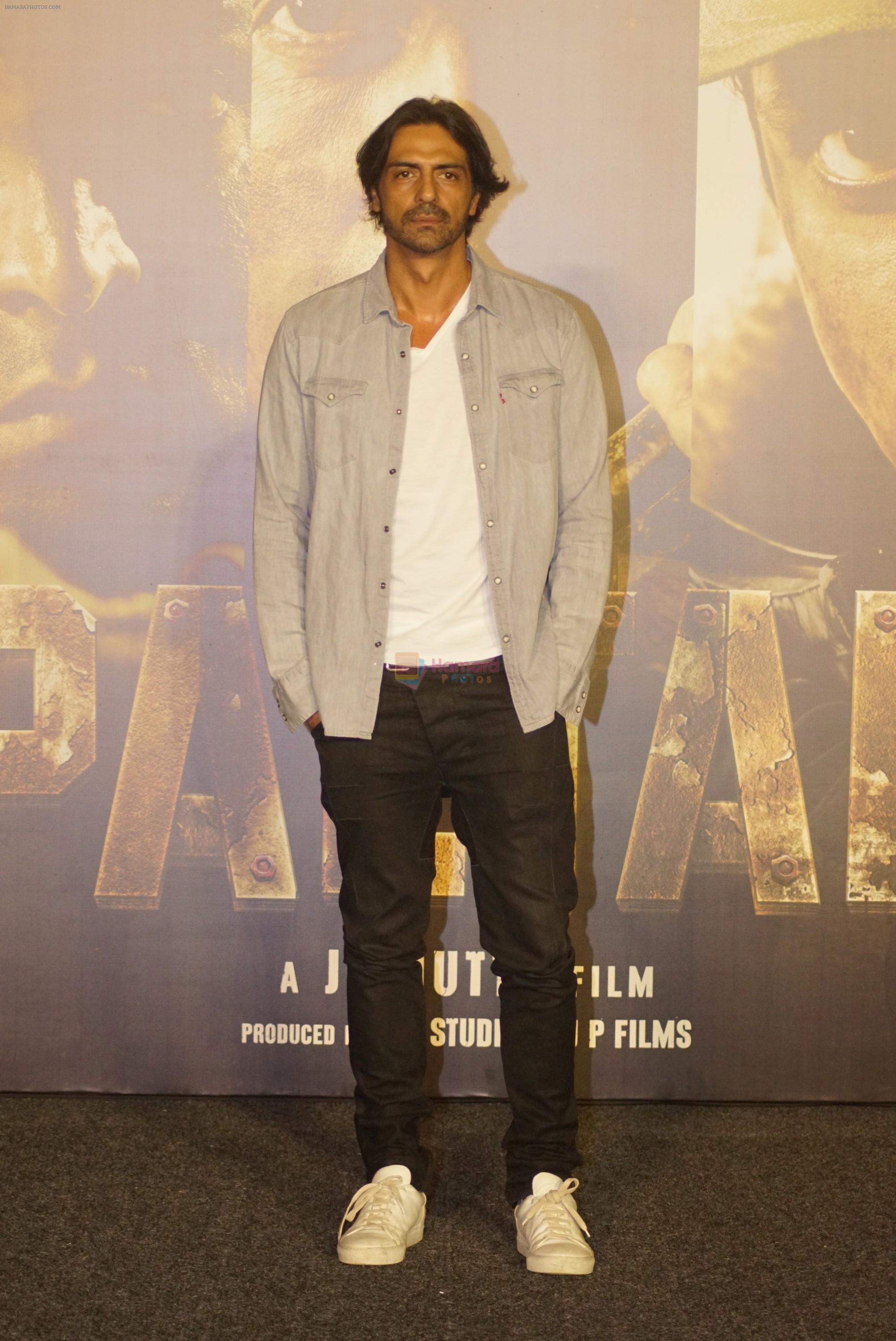 Arjun Rampal at the Trailer launch Of Film Paltan on 2nd Aug 2018