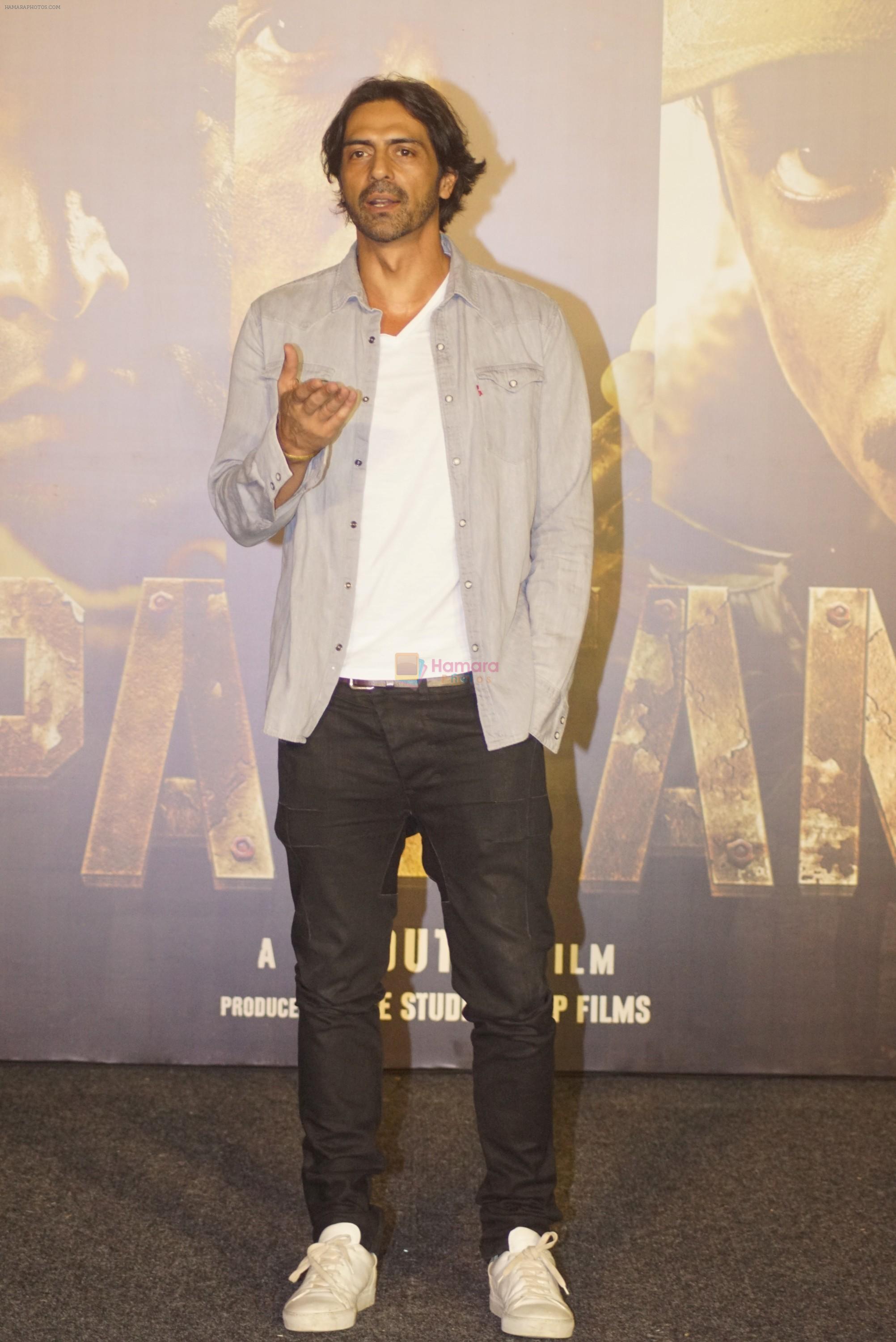 Arjun Rampal at the Trailer launch Of Film Paltan on 2nd Aug 2018