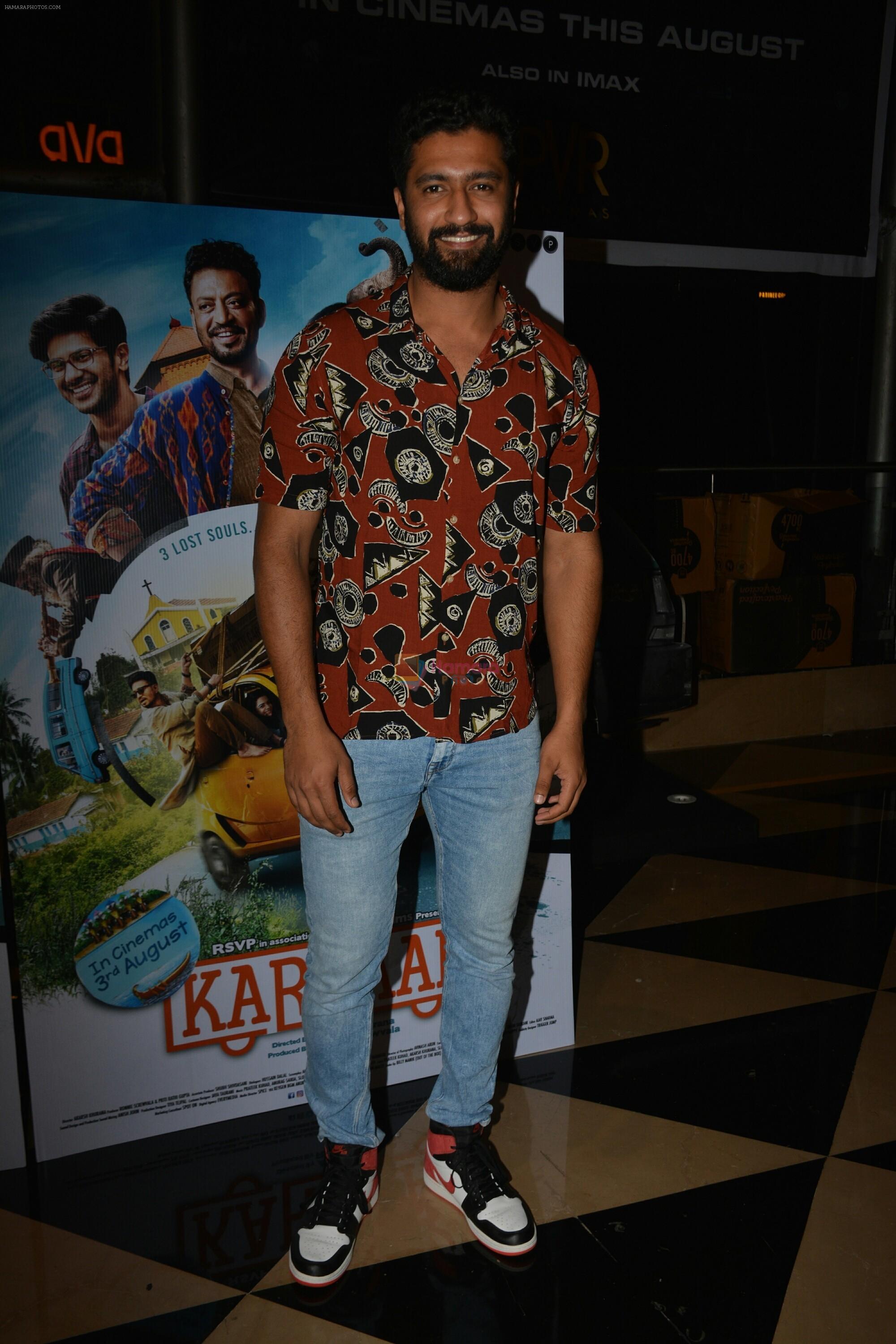 Vicky Kaushal at the Screening of Karwaan in pvr juhu on 1st Aug 2018