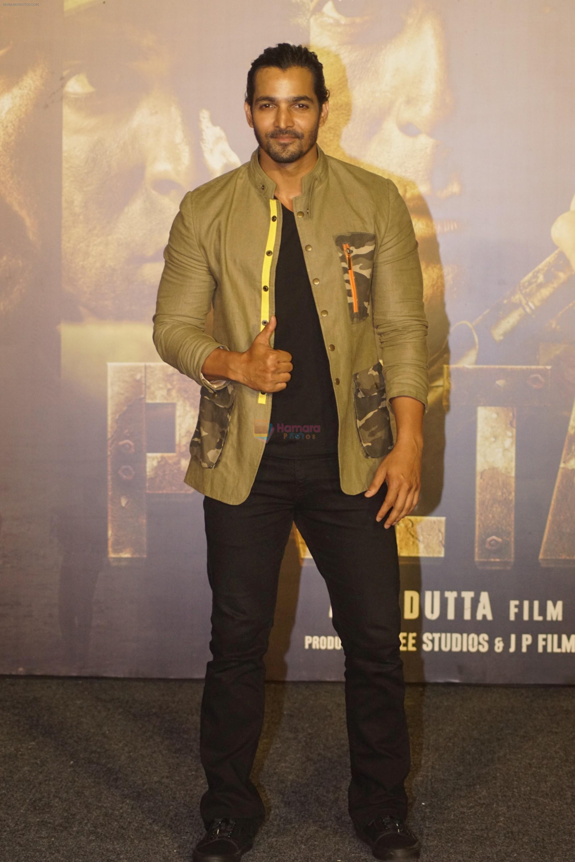 Harshvardhan Rane at the Trailer launch Of Film Paltan on 2nd Aug 2018