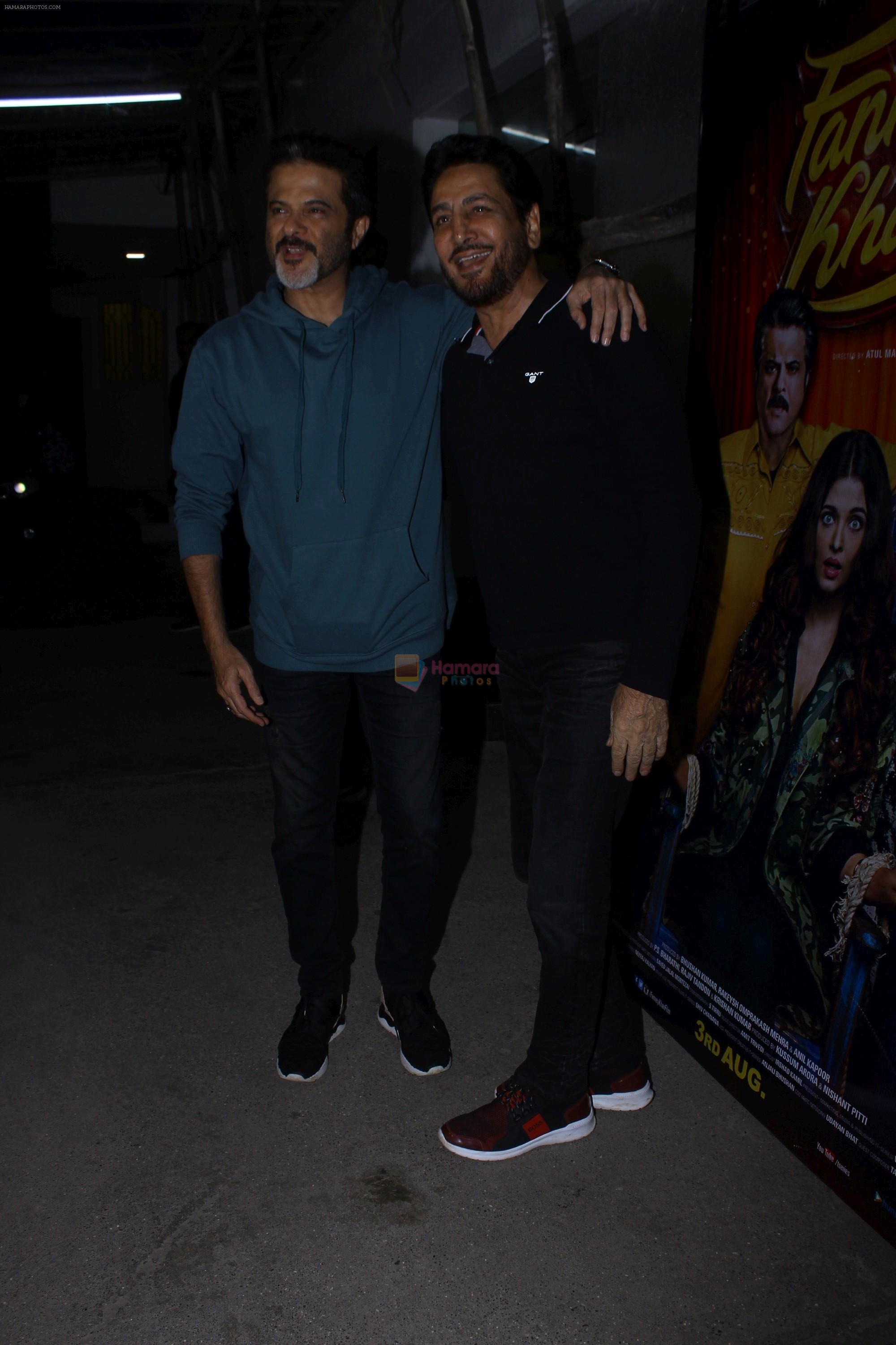 Anil Kapoor at the screening of film Fanney Khan on 1st Aug 2018
