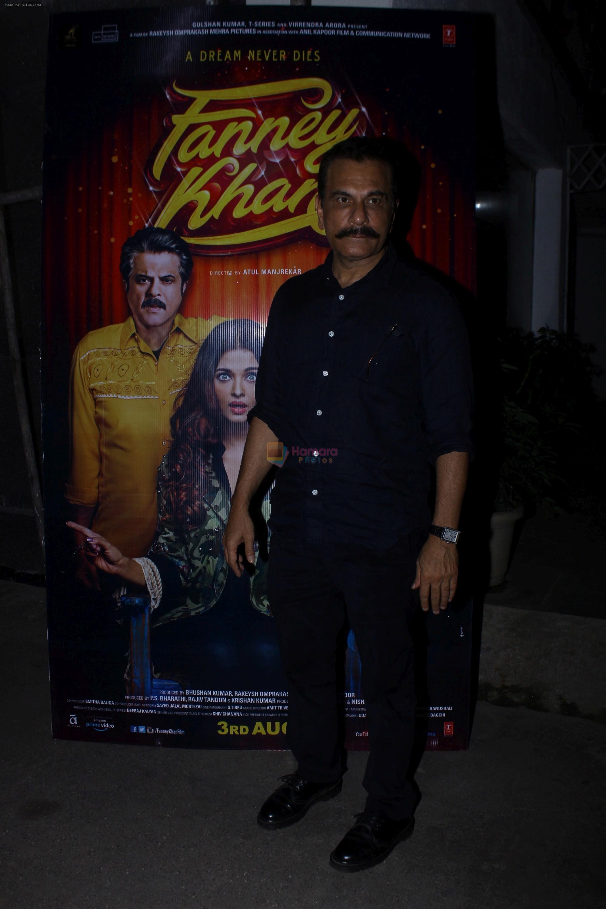 Pavan Malhotra at the screening of film Fanney Khan on 1st Aug 2018