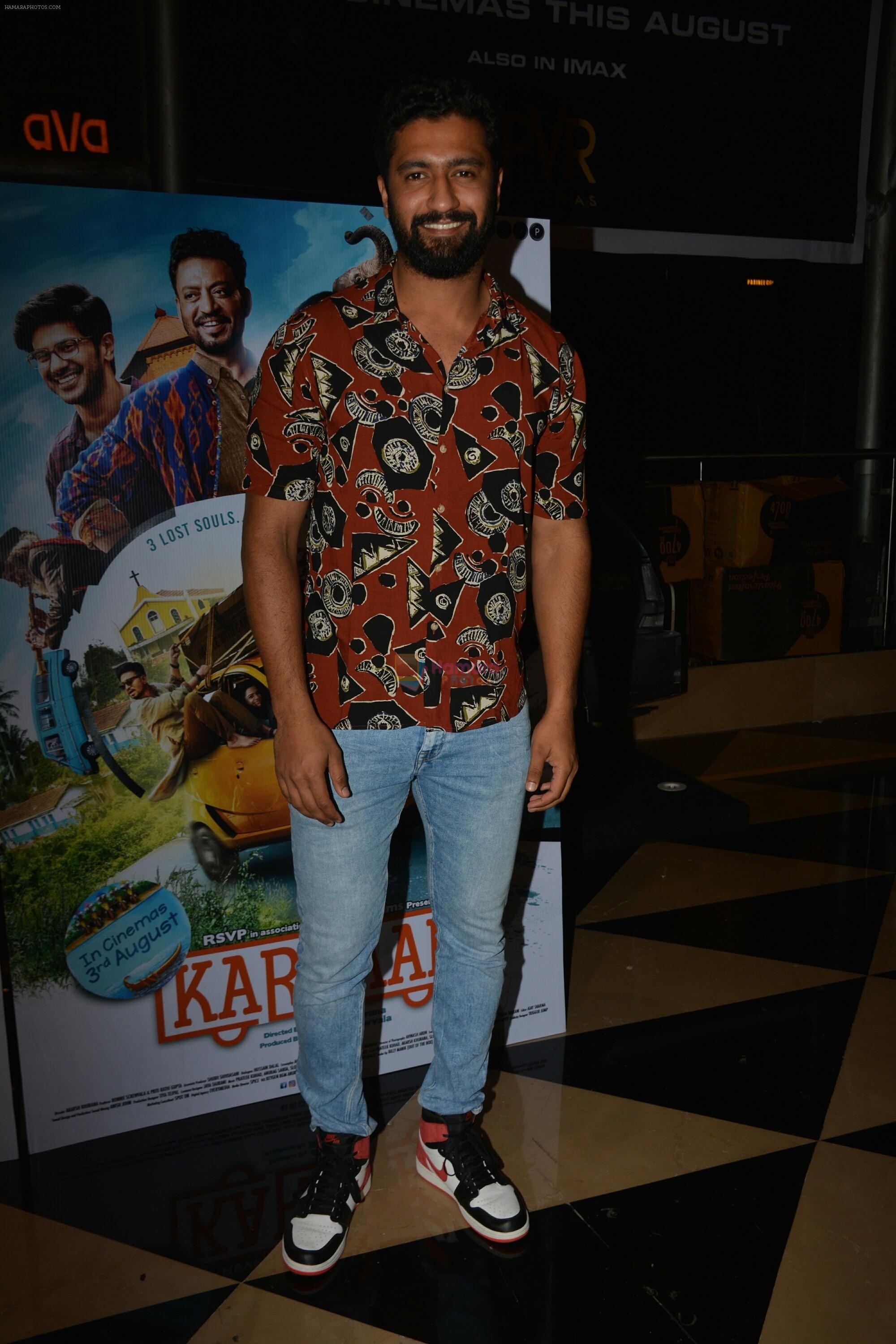 Vicky Kaushal at the Screening of Karwaan in pvr juhu on 1st Aug 2018