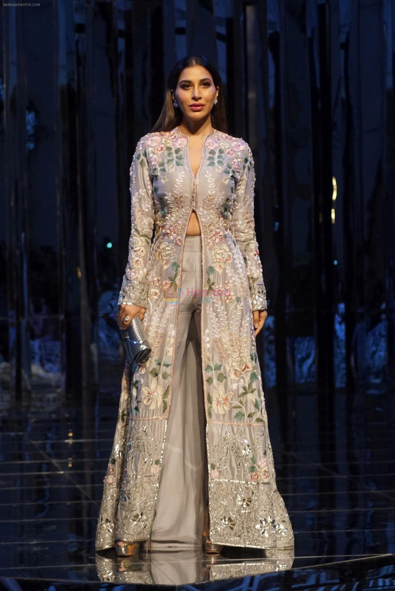 Sophie Chaudhary at Red Carpet for Manish Malhotra new collection Haute Couture on 1st Aug 2018