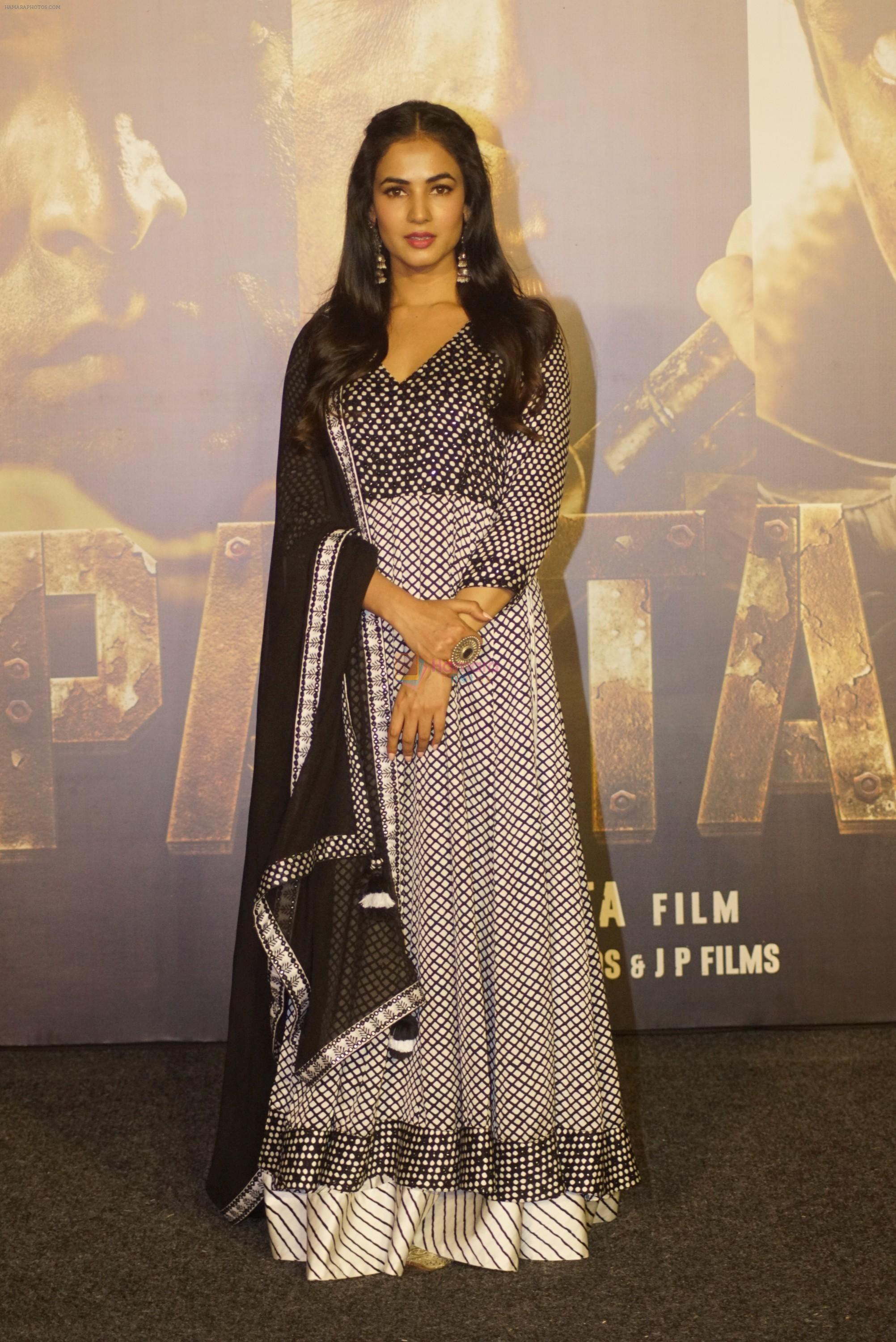 Sonal Chauhan at the Trailer launch Of Film Paltan on 2nd Aug 2018