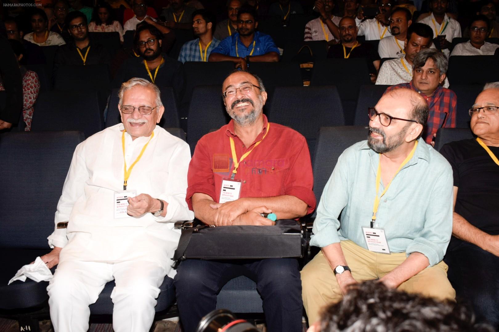 Gulzar at 5th edition of Screenwriters conference in St Andrews, bandra on 3rd Aug 2018