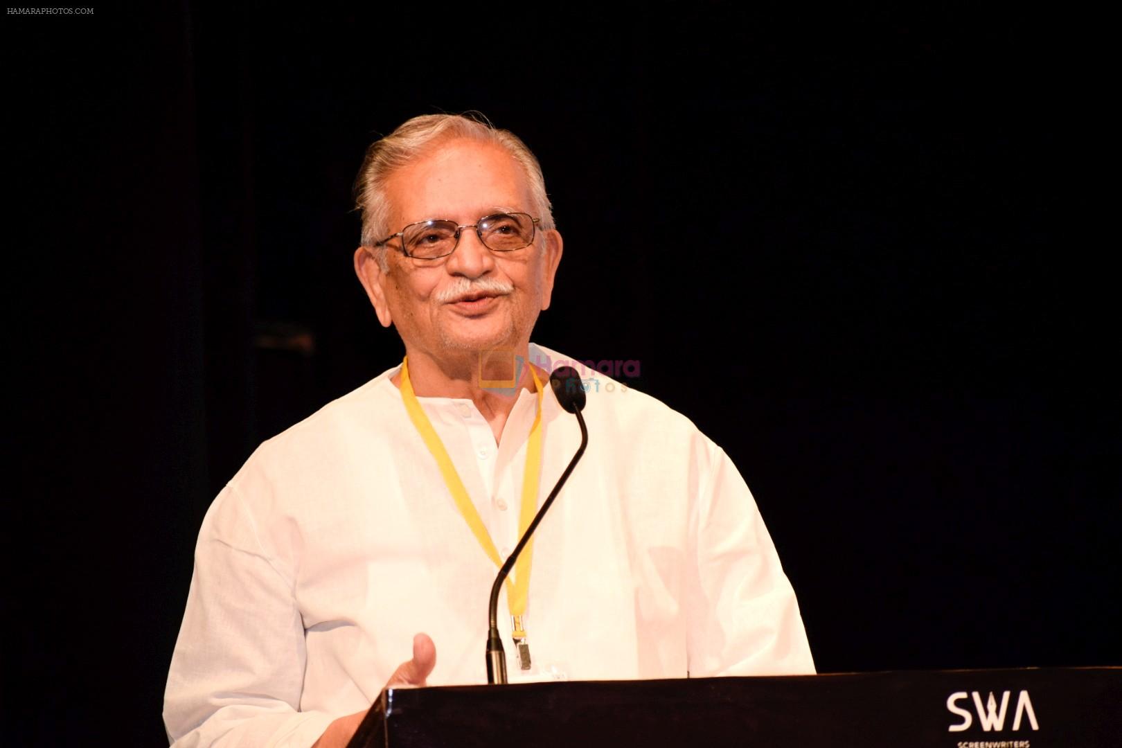 Gulzar at 5th edition of Screenwriters conference in St Andrews, bandra on 3rd Aug 2018