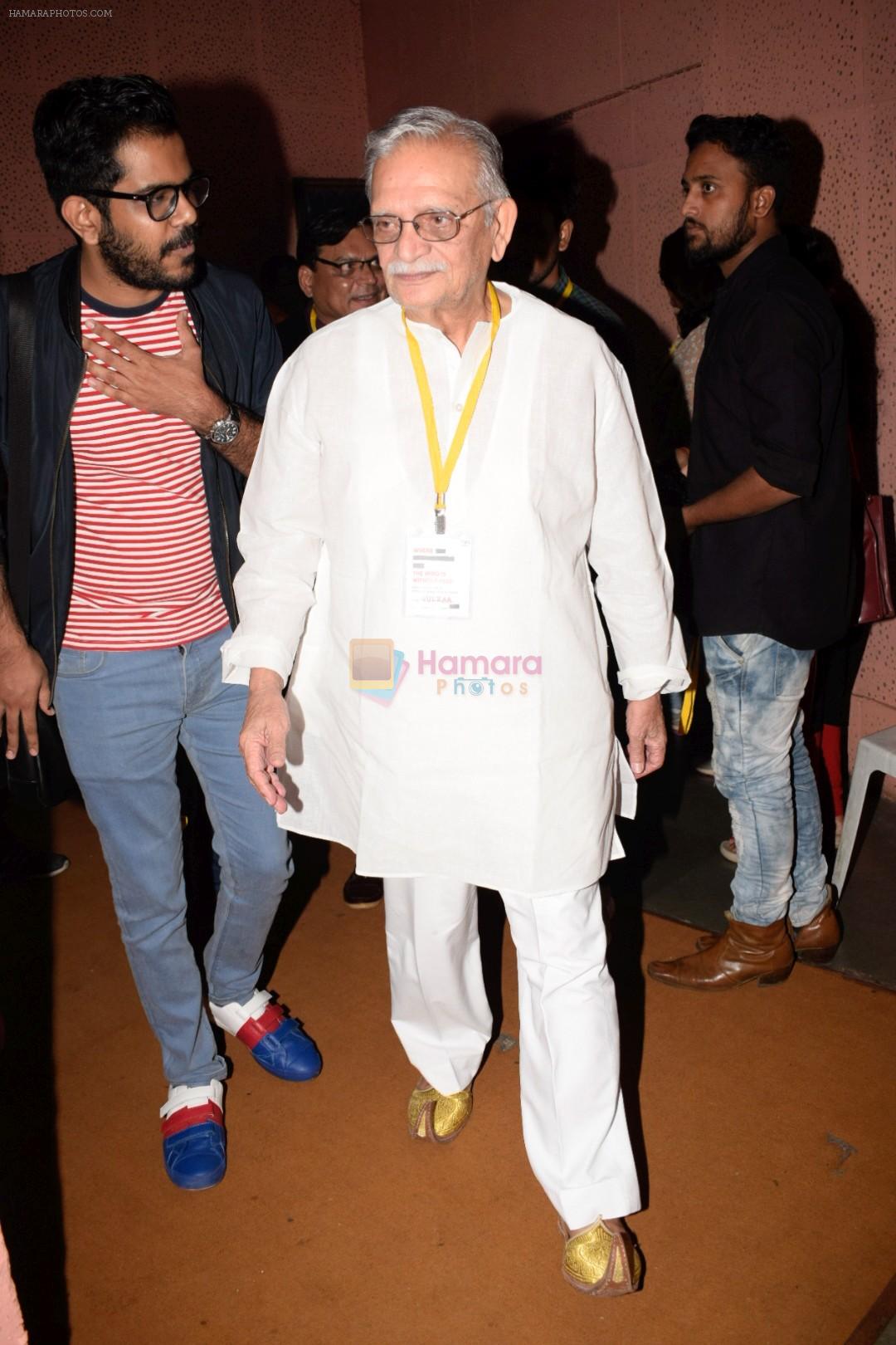 Gulzar at 5th edition of Screenwriters conference in St Andrews, bandra on 3rd Aug 2018