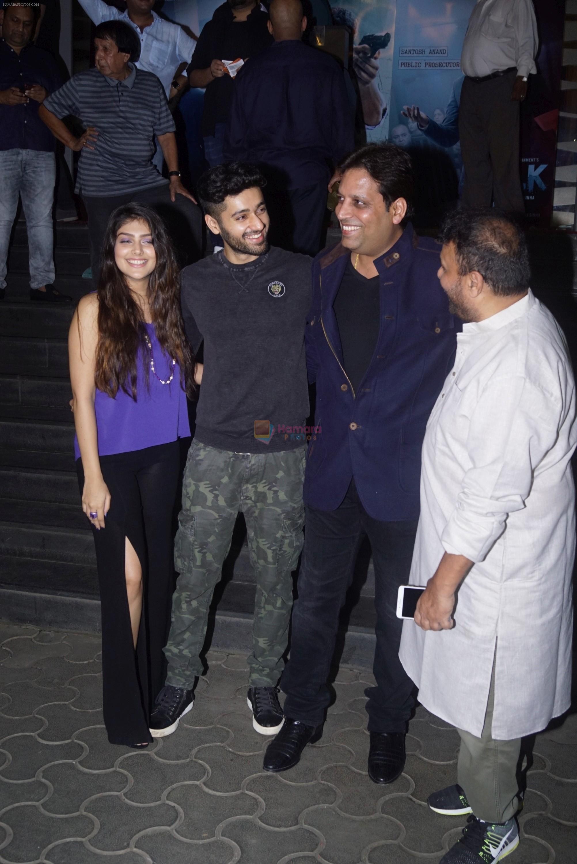 Utkarsh Sharma, Ishitha Chauhan, Anil Sharma at the Special Screening Of Film Mulk on 2nd Aug 2018