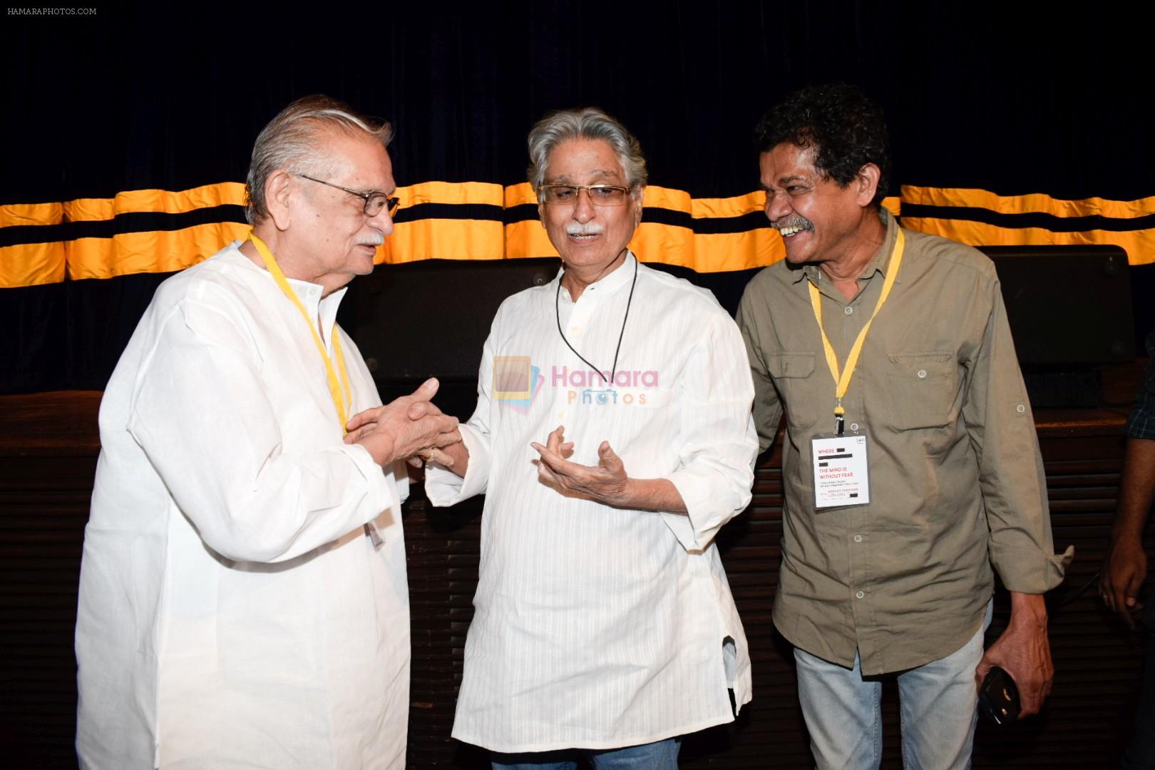 Gulzar at 5th edition of Screenwriters conference in St Andrews, bandra on 3rd Aug 2018