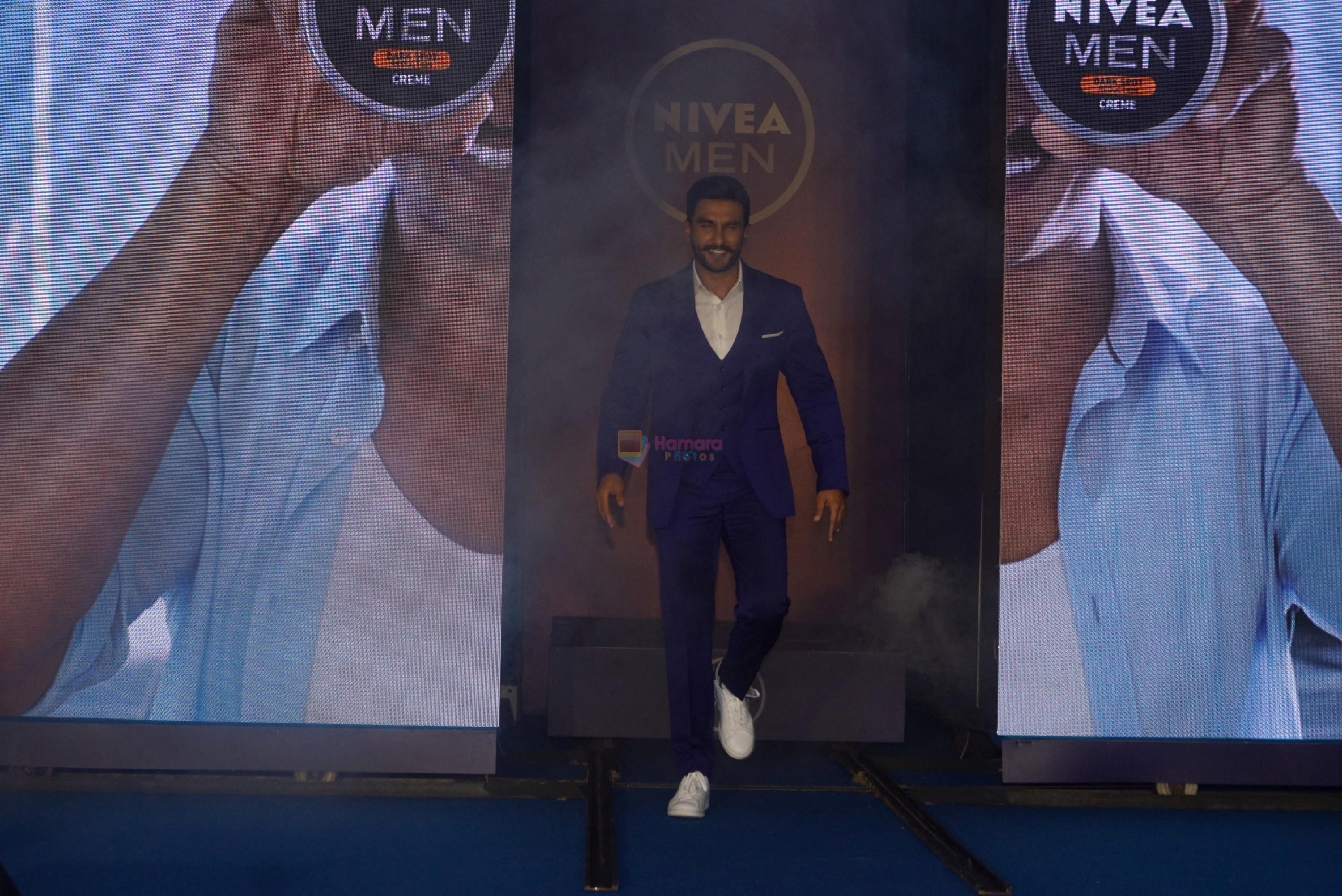 Ranveer singh announced as new face of NIVEA Men on 4th Aug 2018