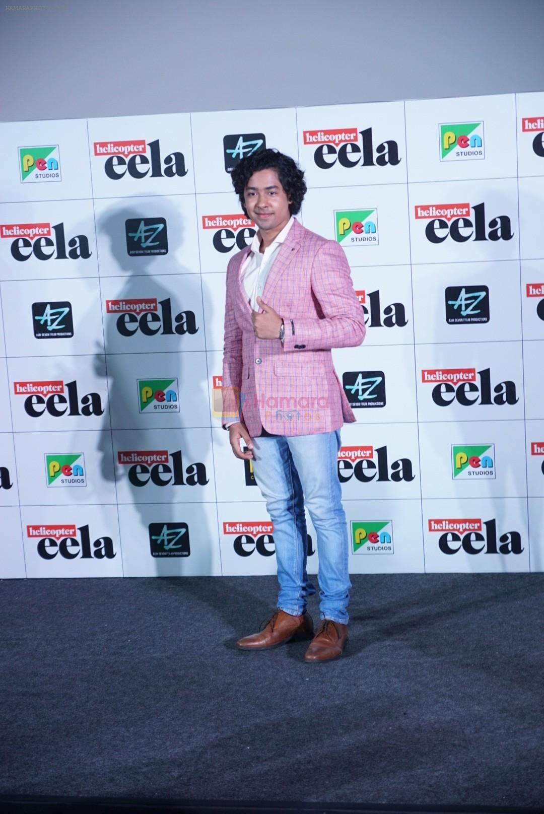 Riddhi Sen at the Trailer launch of film Helicopter Eela in pvr juhu on 5th Aug 2018