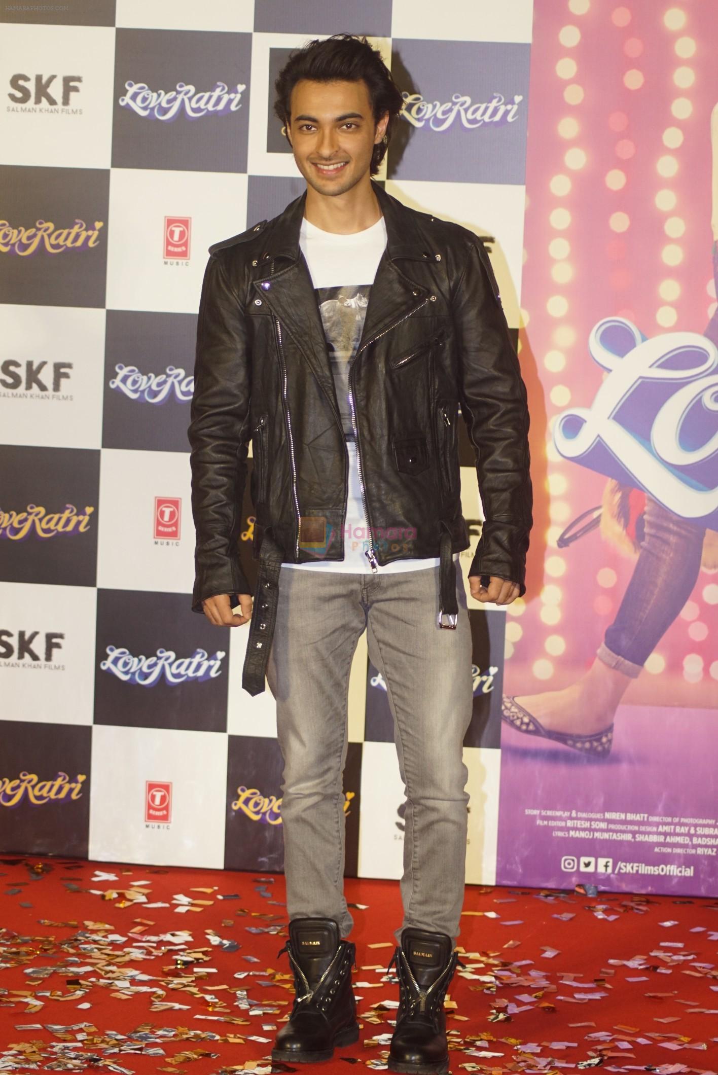 Aayush Sharma at the Trailer launch of film Loveratri in pvr kurla market city on 6th Aug 2018