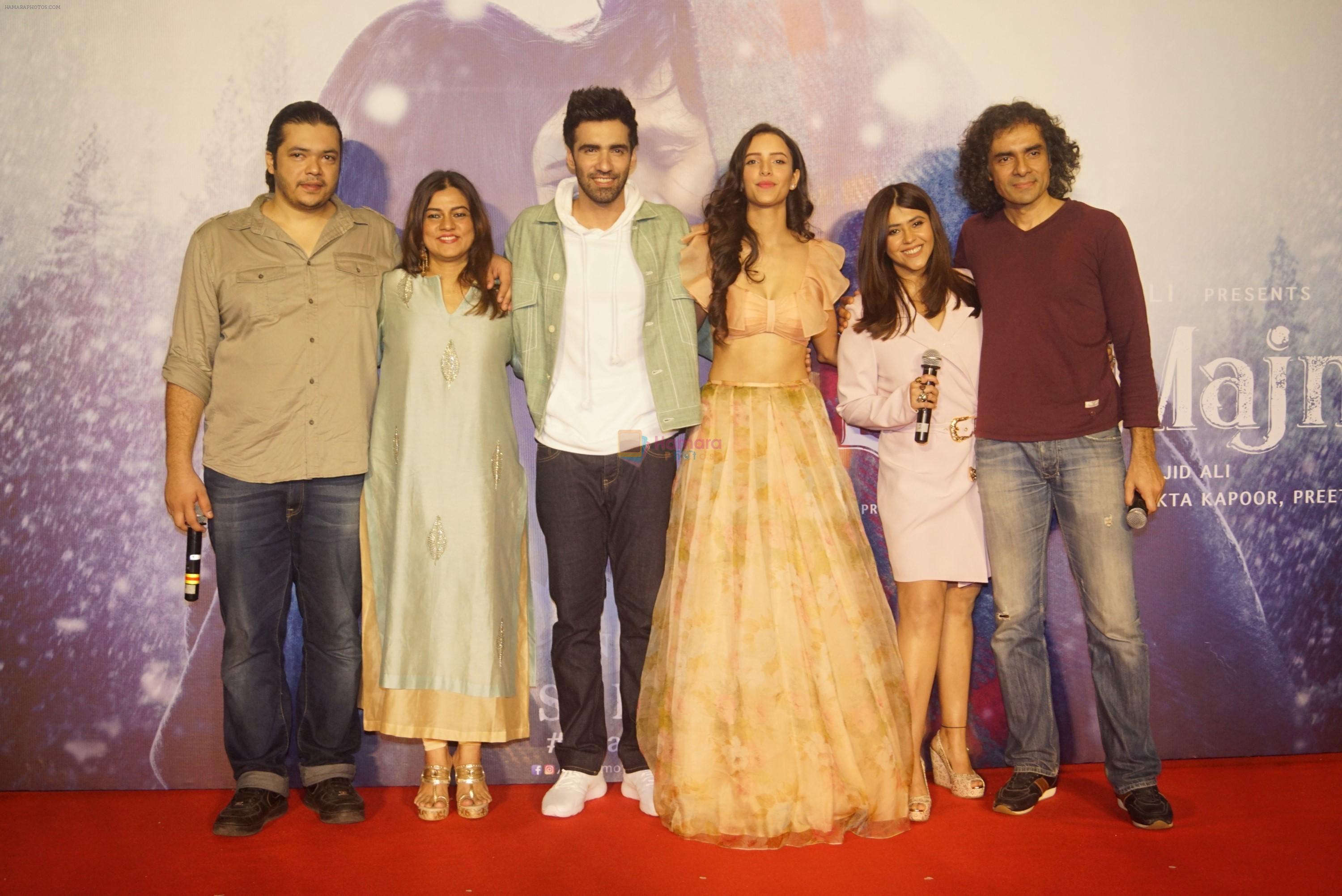 Tripti Dimri, Avinash Tiwary, Imtiaz Ali, Preety Ali, Ekta Kapoor at the Trailer Launch Of Film Laila Majnu on 6th Aug 2018