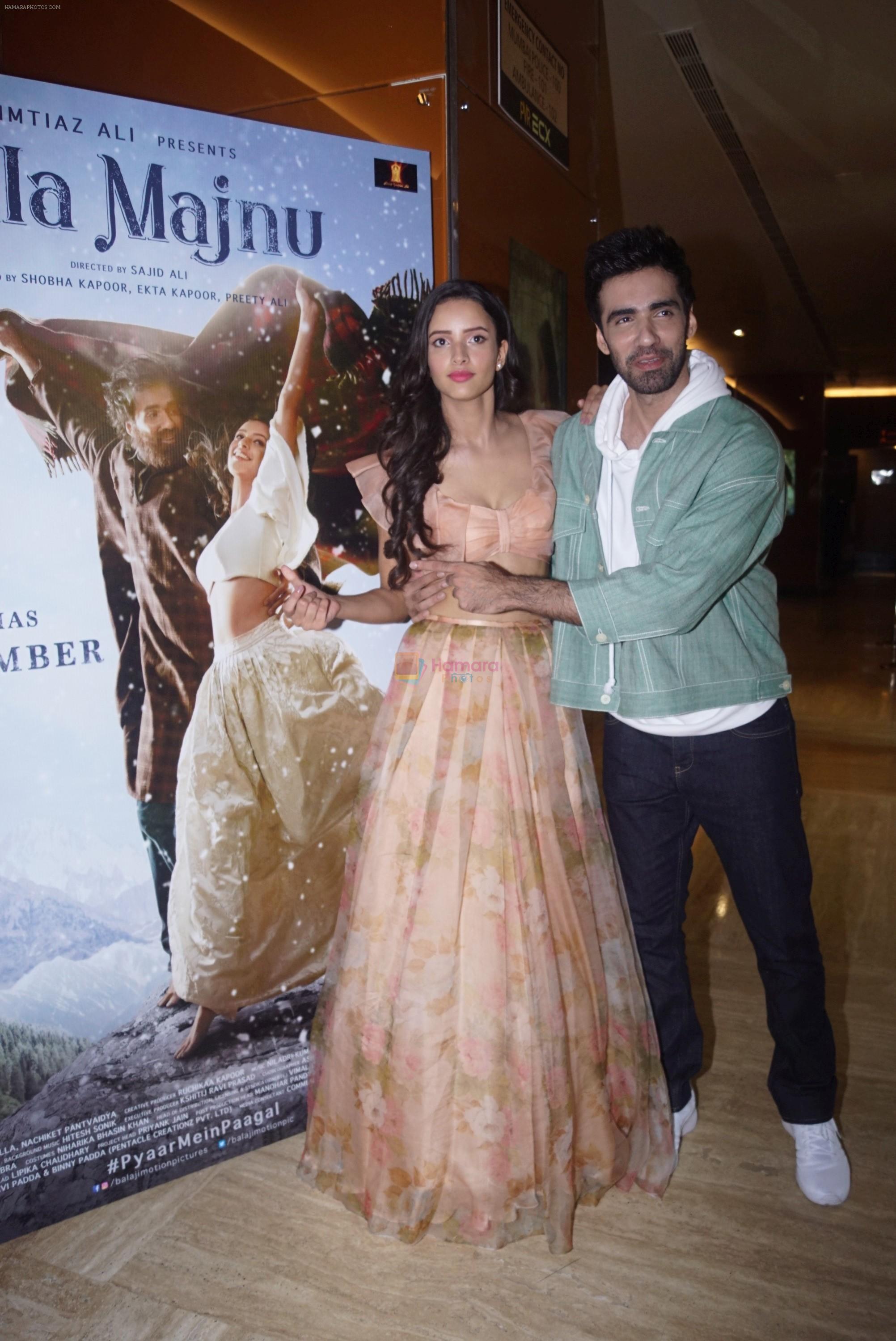 Tripti Dimri, Avinash Tiwary at the Trailer Launch Of Film Laila Majnu on 6th Aug 2018