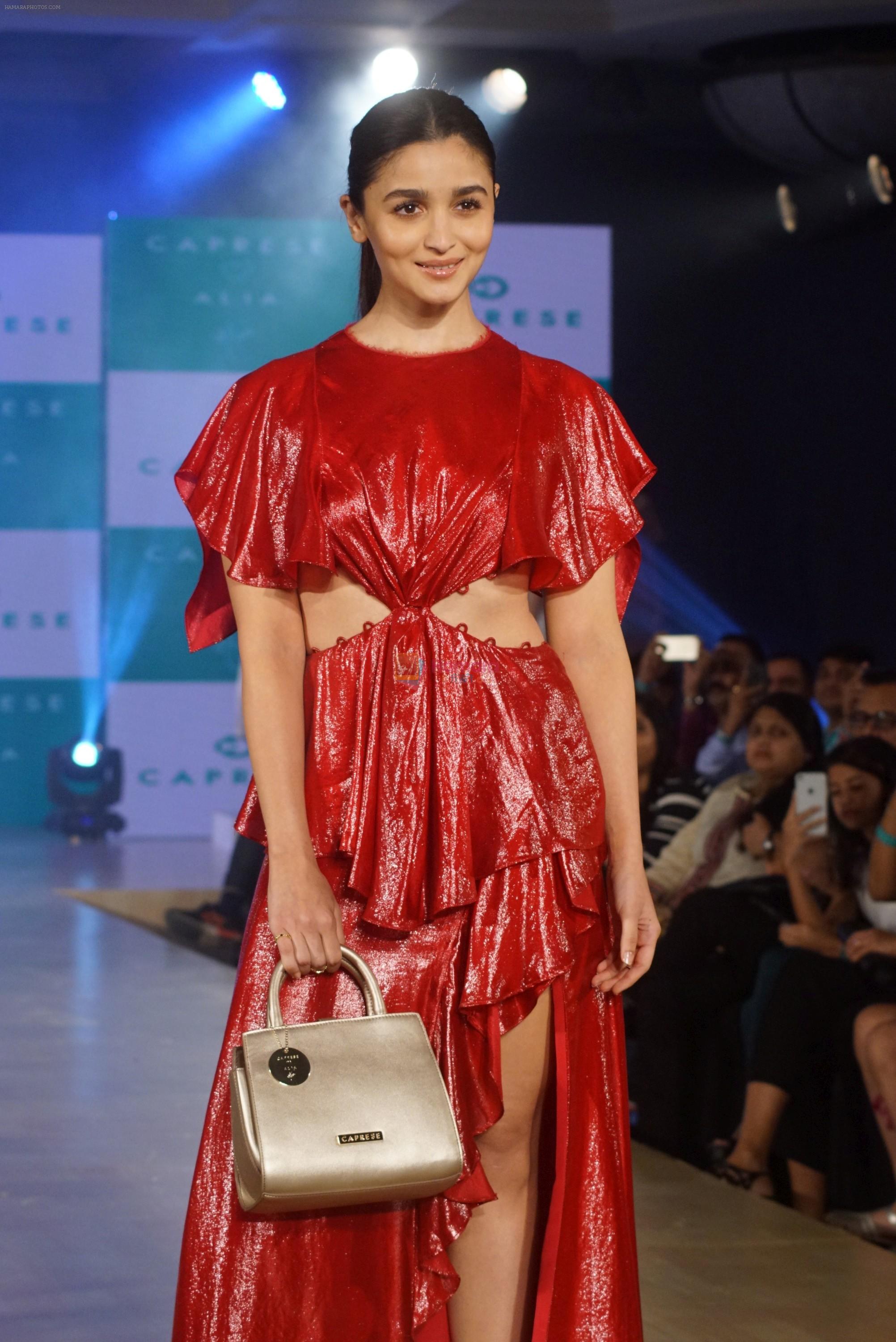 Alia Bhatt at the launch of Caprese bags new collection in Mumbai on Aug 13, 2018