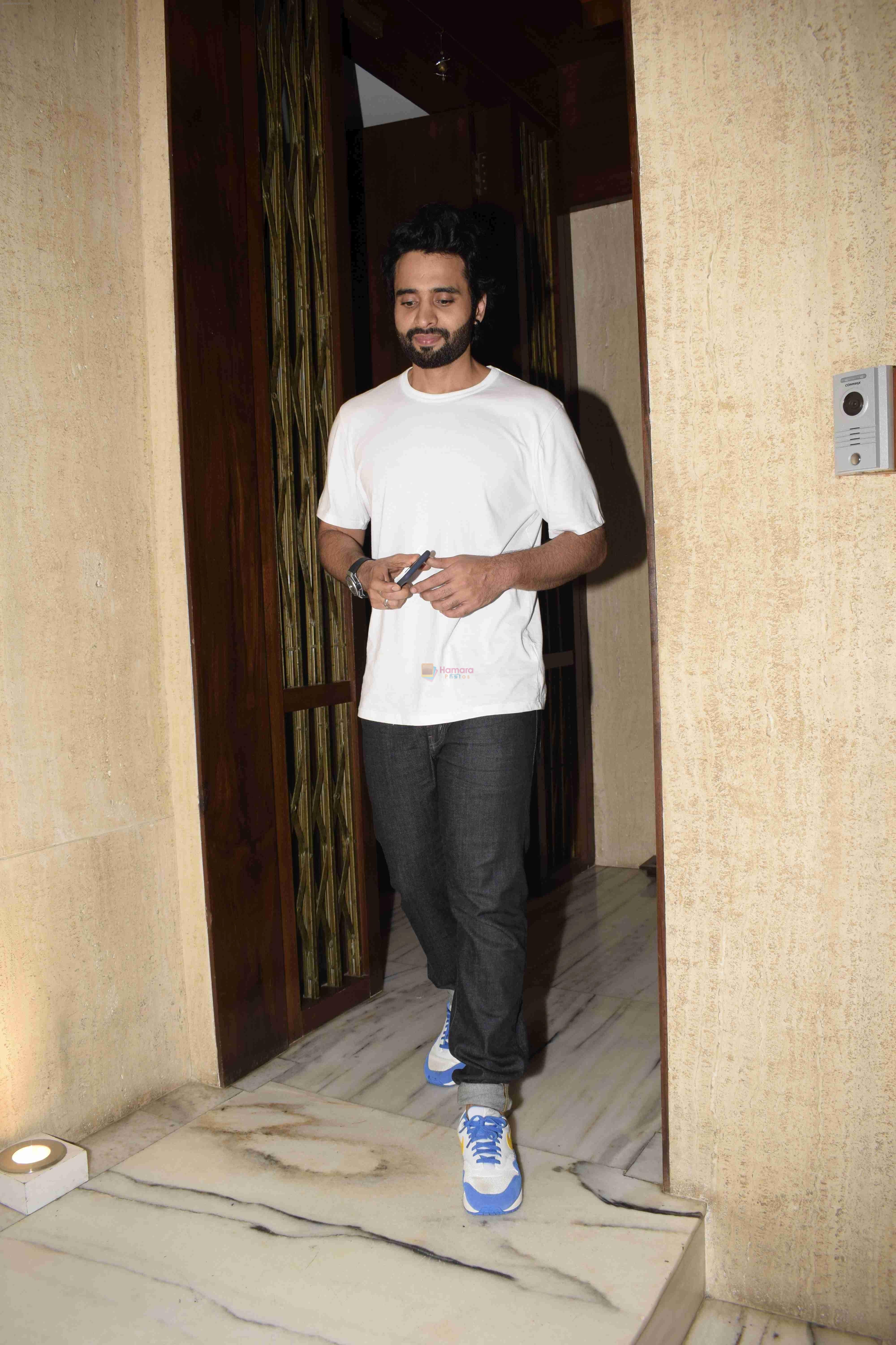 Jackky Bhagnani at Manish Malhotra's party in his bandra home on 14th Aug 2018