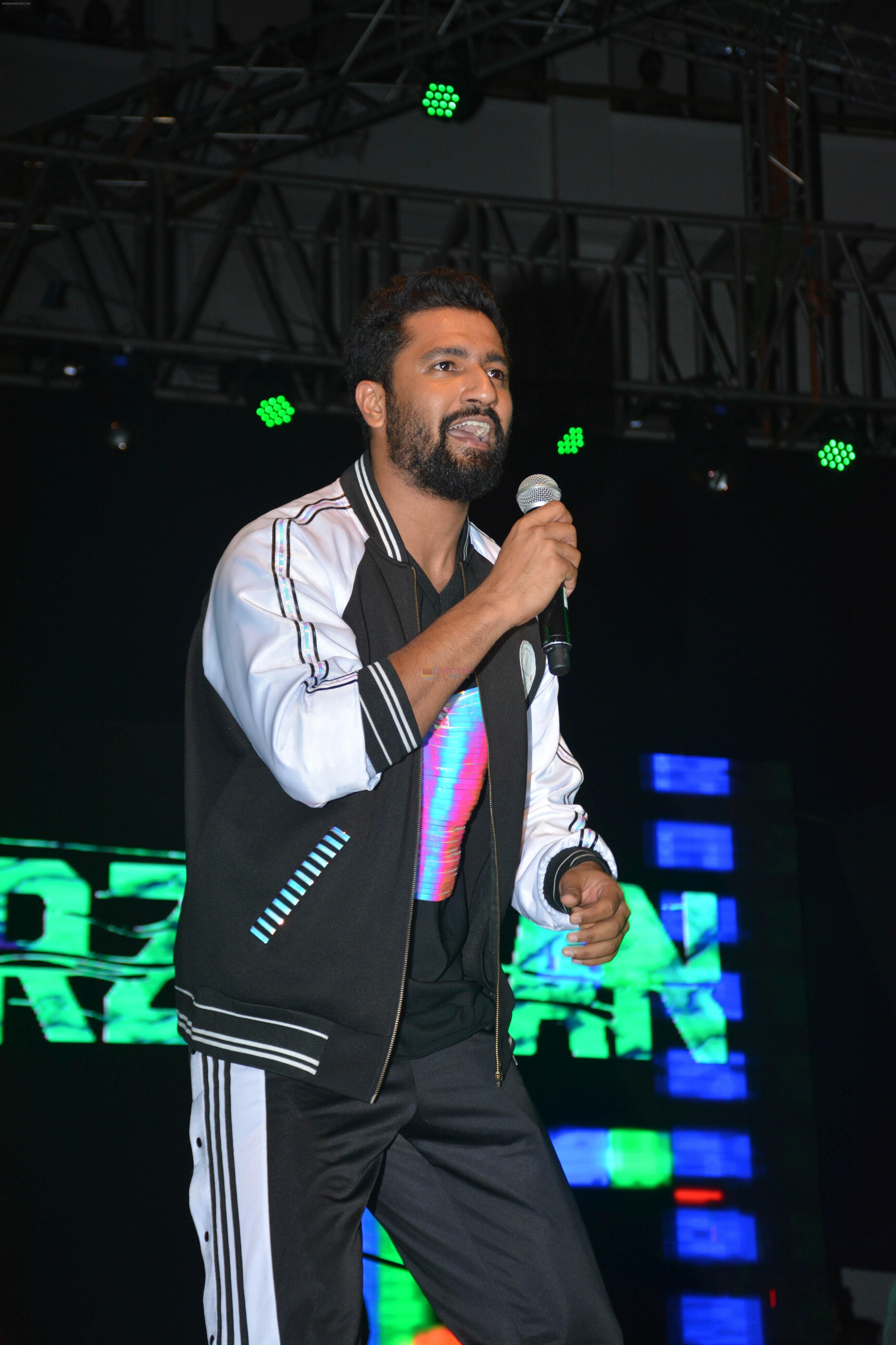 Vicky Kaushal at Manmarziyaan Music Concert in NM College In Juhu on 19th Aug 2018