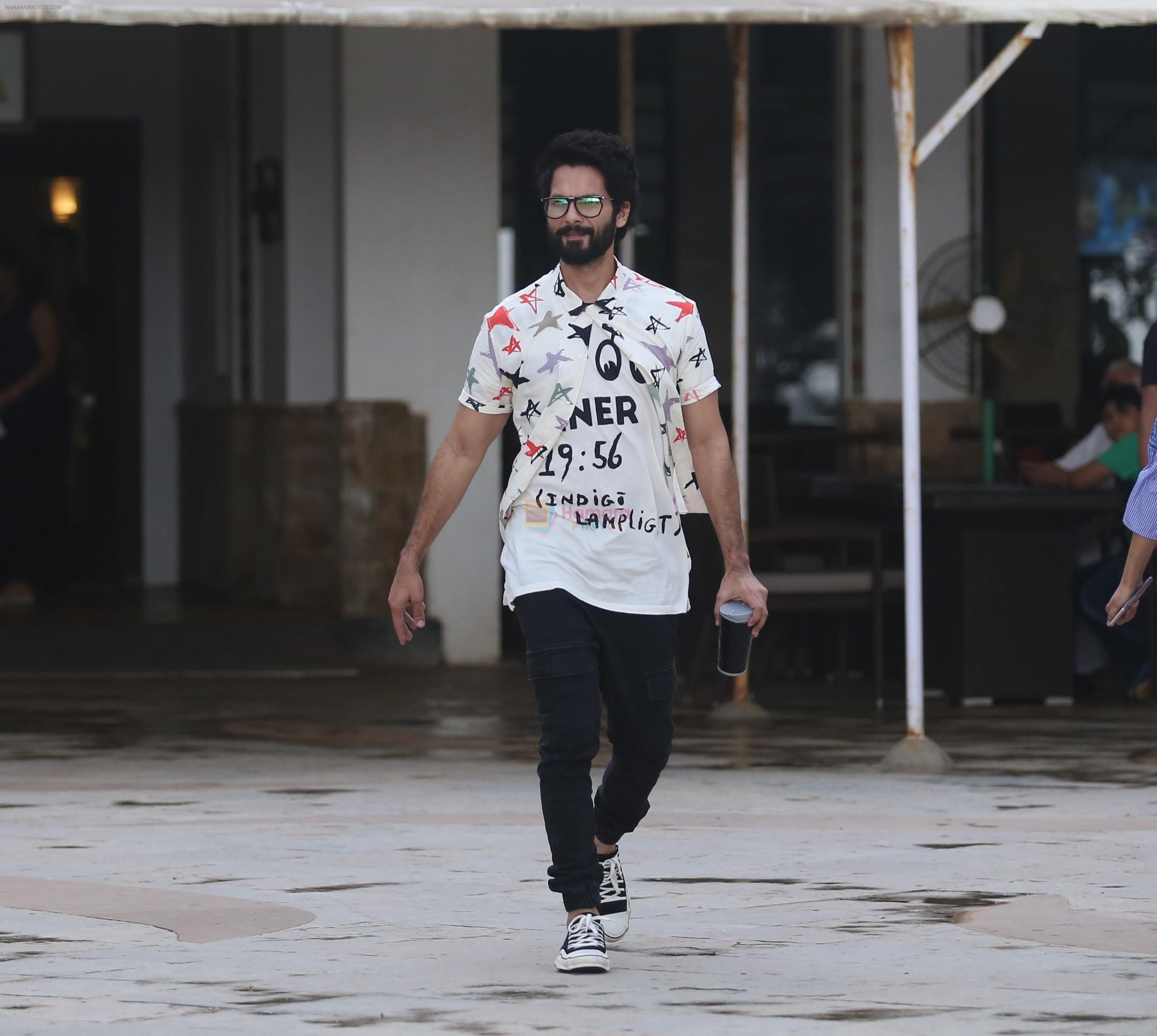 Shahid Kapoor for the promotions of film Batti Gul Meter Chalu at Sun n Sand in juhu on 17th Aug 2018