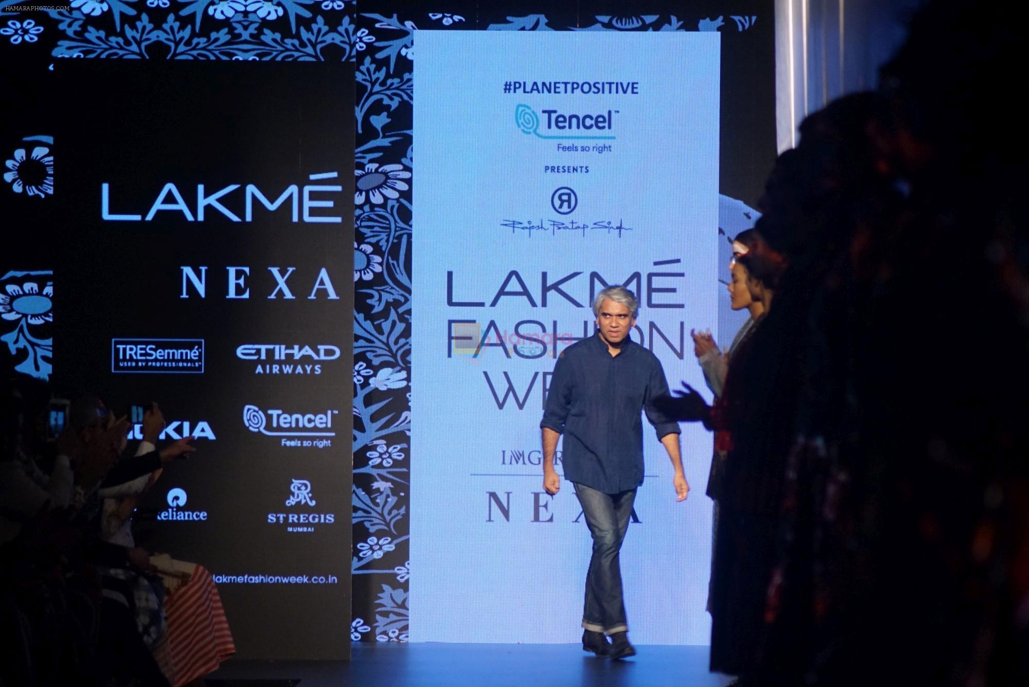 at PLANETPOSITIVE TENCEL by RAJESH PRATAP SINGH at Lakme Fashion Week on 23rd Aug 2018