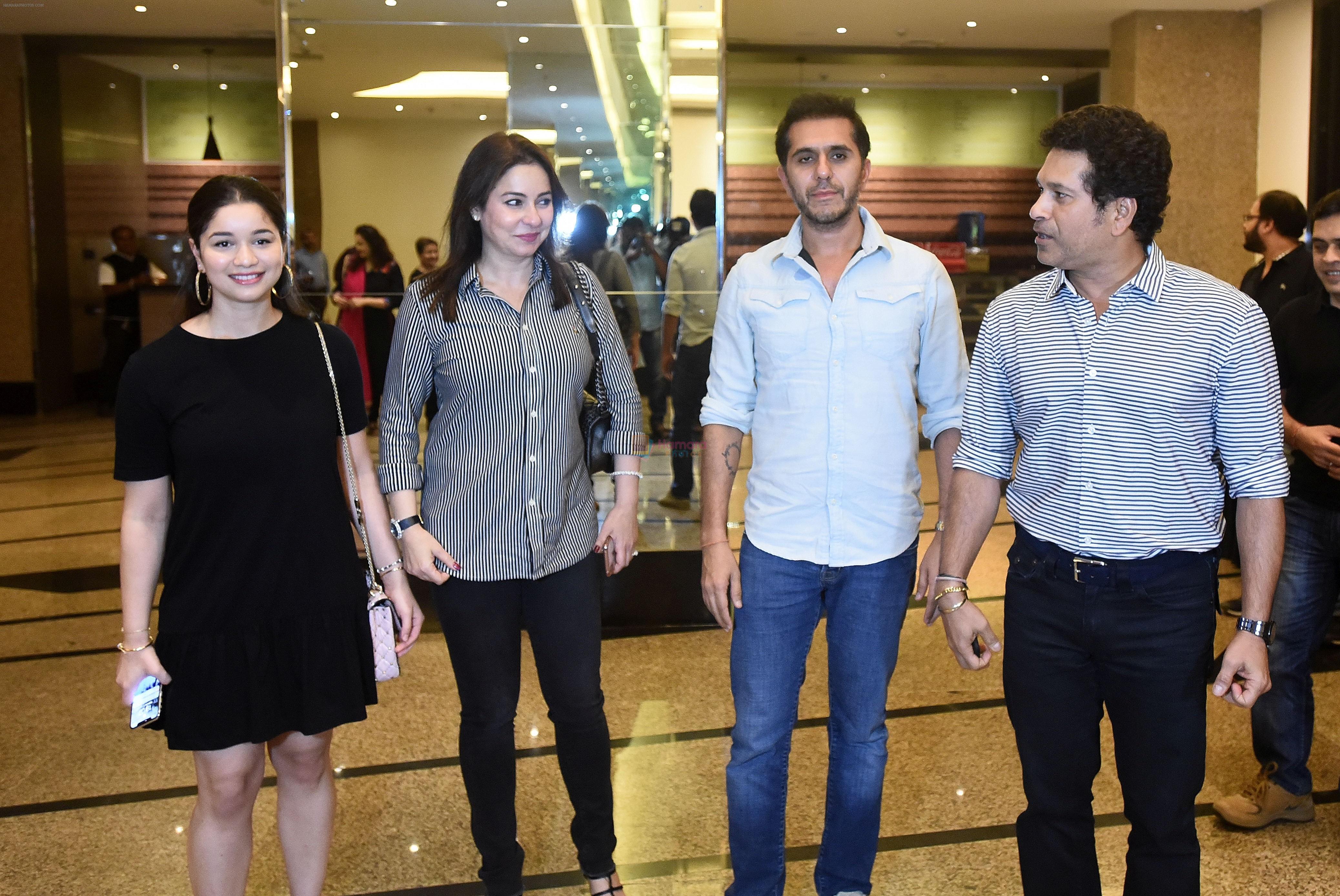 Sachin Tendulkar, Anjali Tendulkar, Sara Tendulkar, Ritesh Sidhwani Attends Special Screening Of Film Gold in Rangbhawan In Bandra on 24th Aug 2018