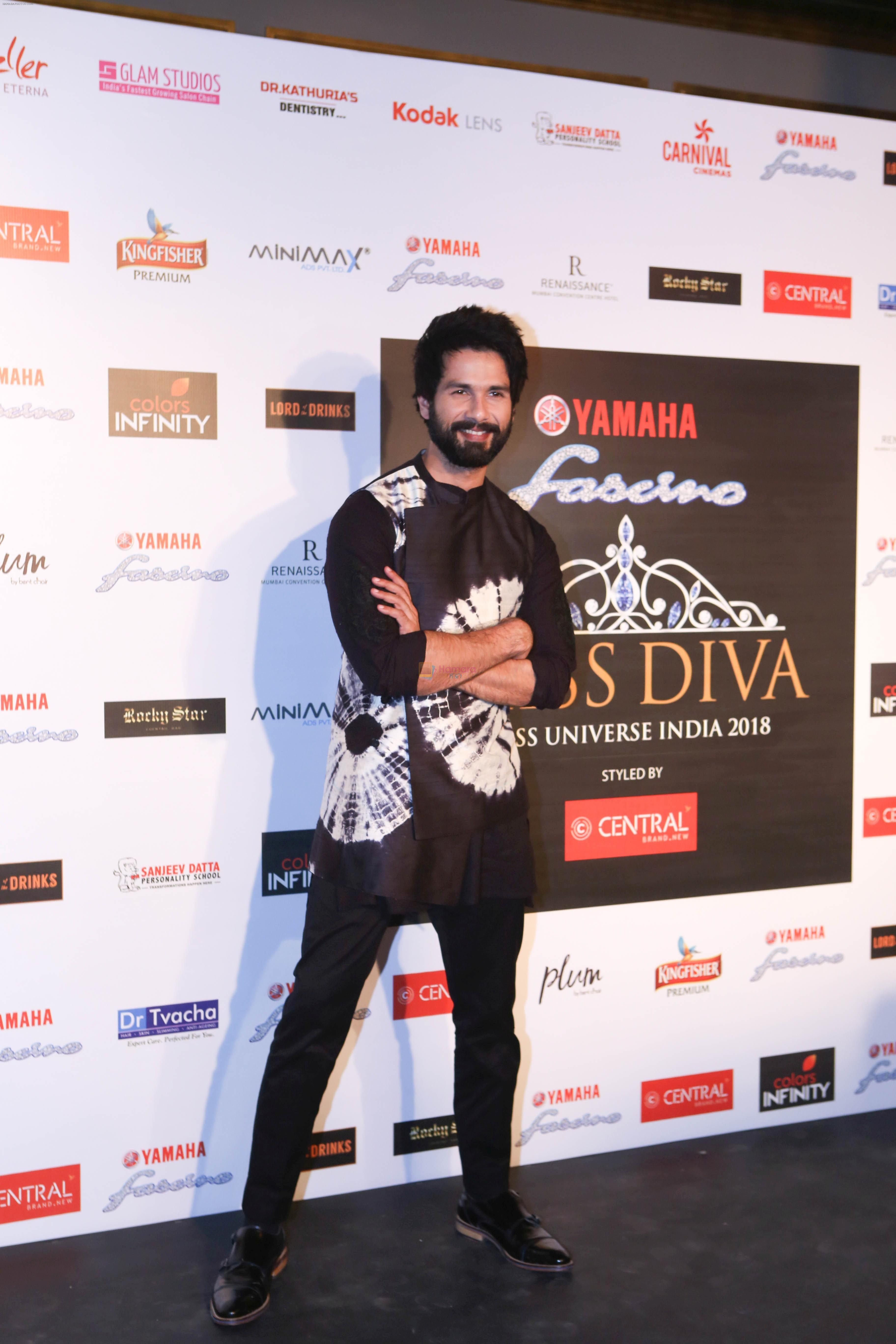 Shahid Kapoor at Miss Diva 2018 subcontest at Lord of Drinks in lower parel on 24th Aug 2018