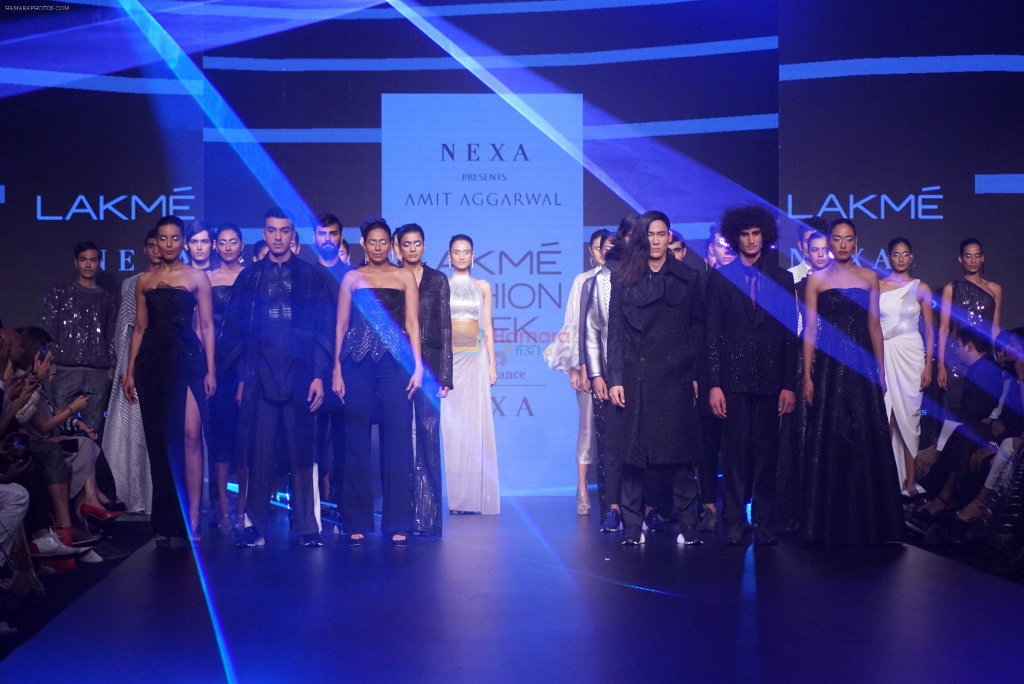 at NEXA PRESENTS AMIT AGGARWAL Show at Lakme Fashion Wek on 25th Aug 2018