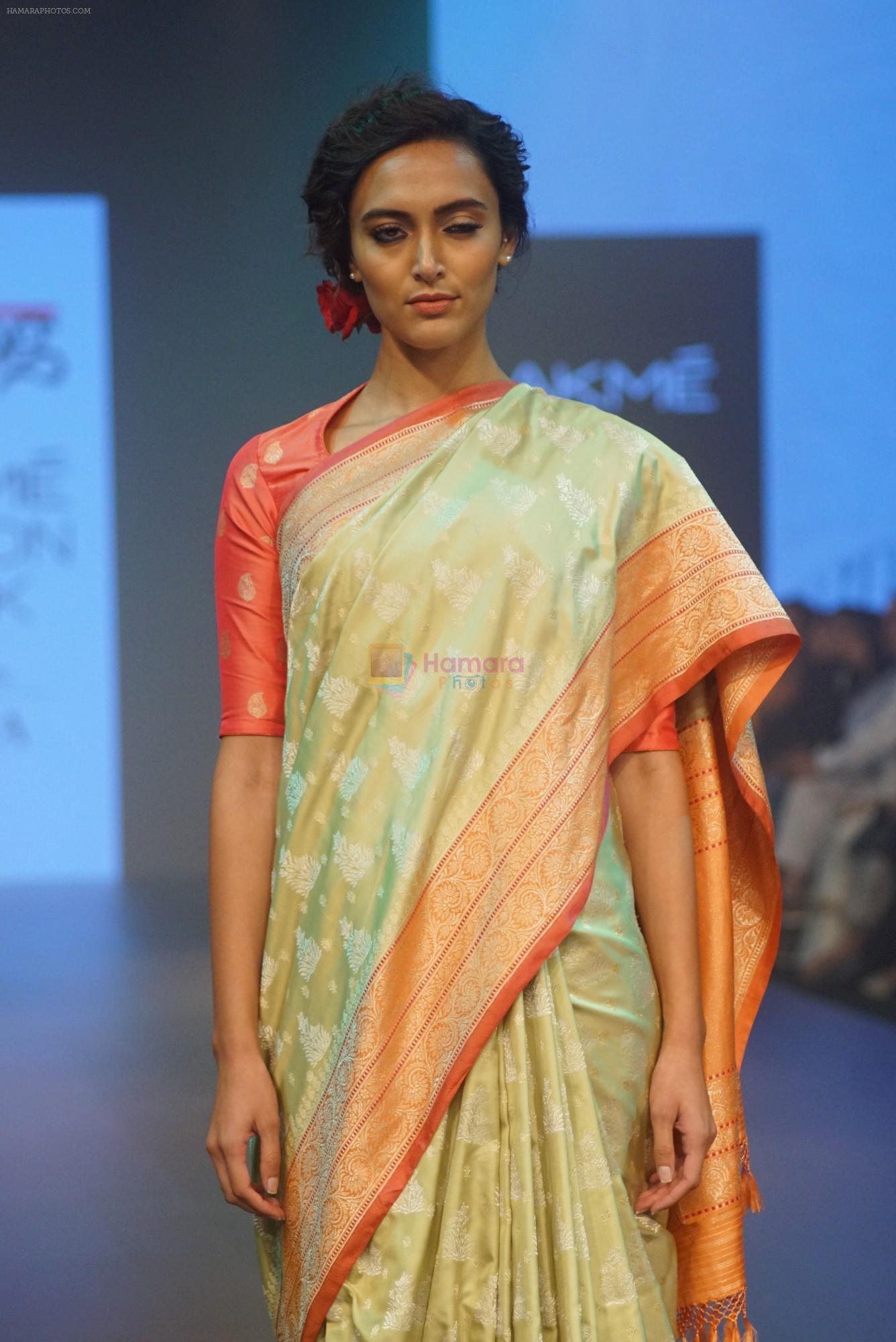 Model walk the ramp for Gaurang at LAKME FASHION SHOW DAY 3 on 24th Aug 2018