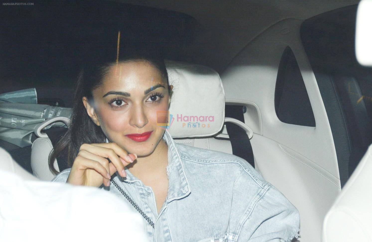 Kiara Advani at Neha Dhupia's birthday party at Karan Johar's house in bandra on 27th Aug 2018