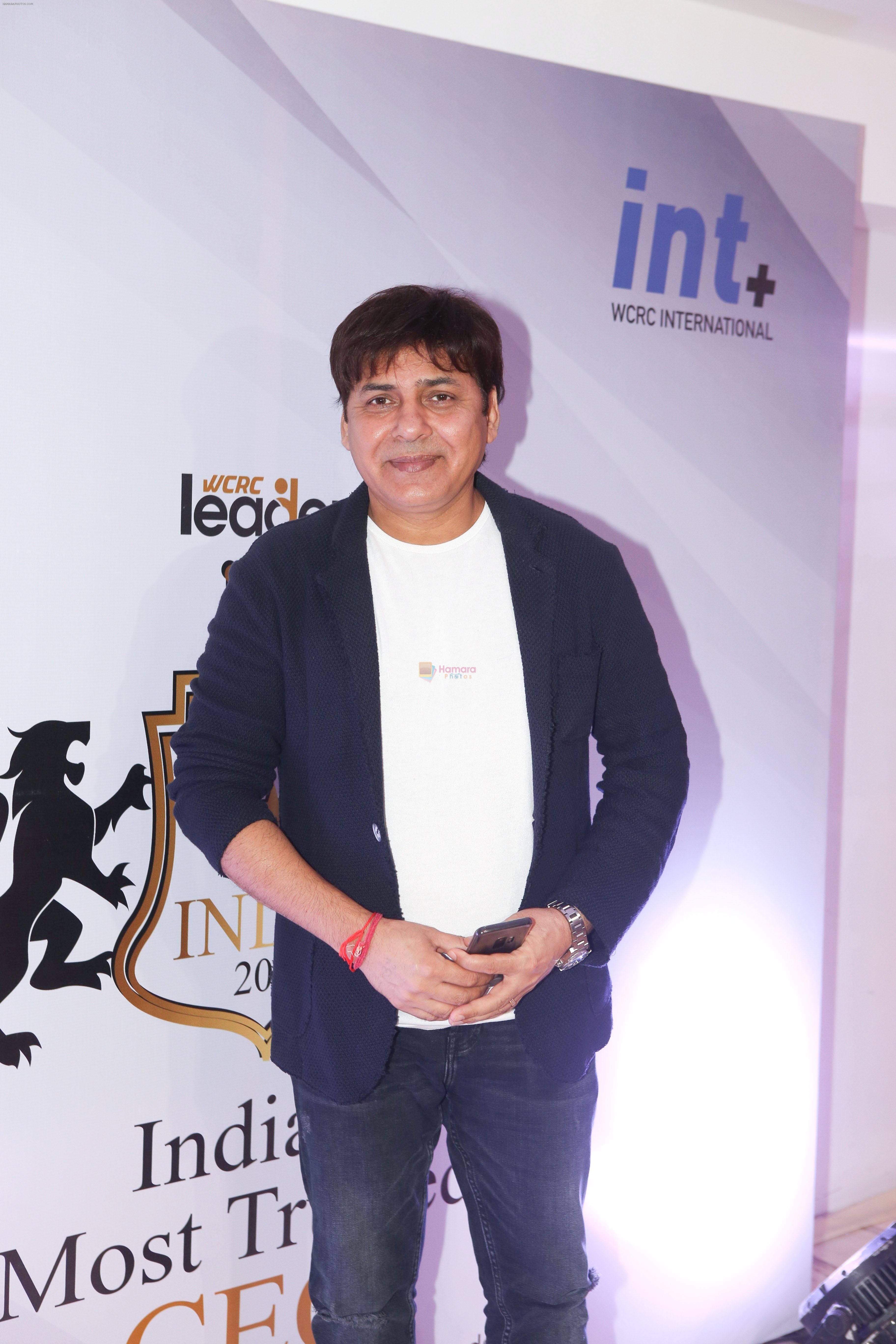 Sudesh Lehri at WCRC Leaders awards in Sahara Star hotel, Santacruz on 27th Aug 2018
