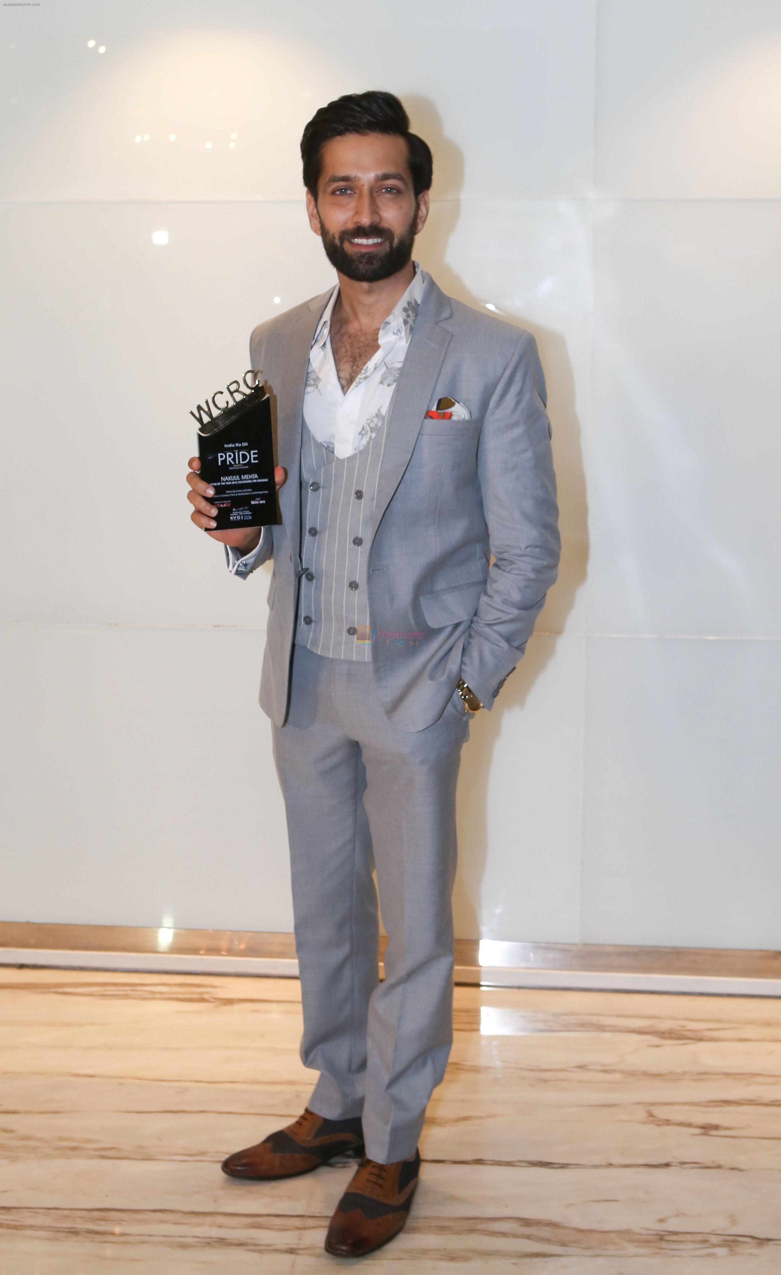 Nakuul Mehta at WCRC Leaders awards in Sahara Star hotel, Santacruz on 27th Aug 2018