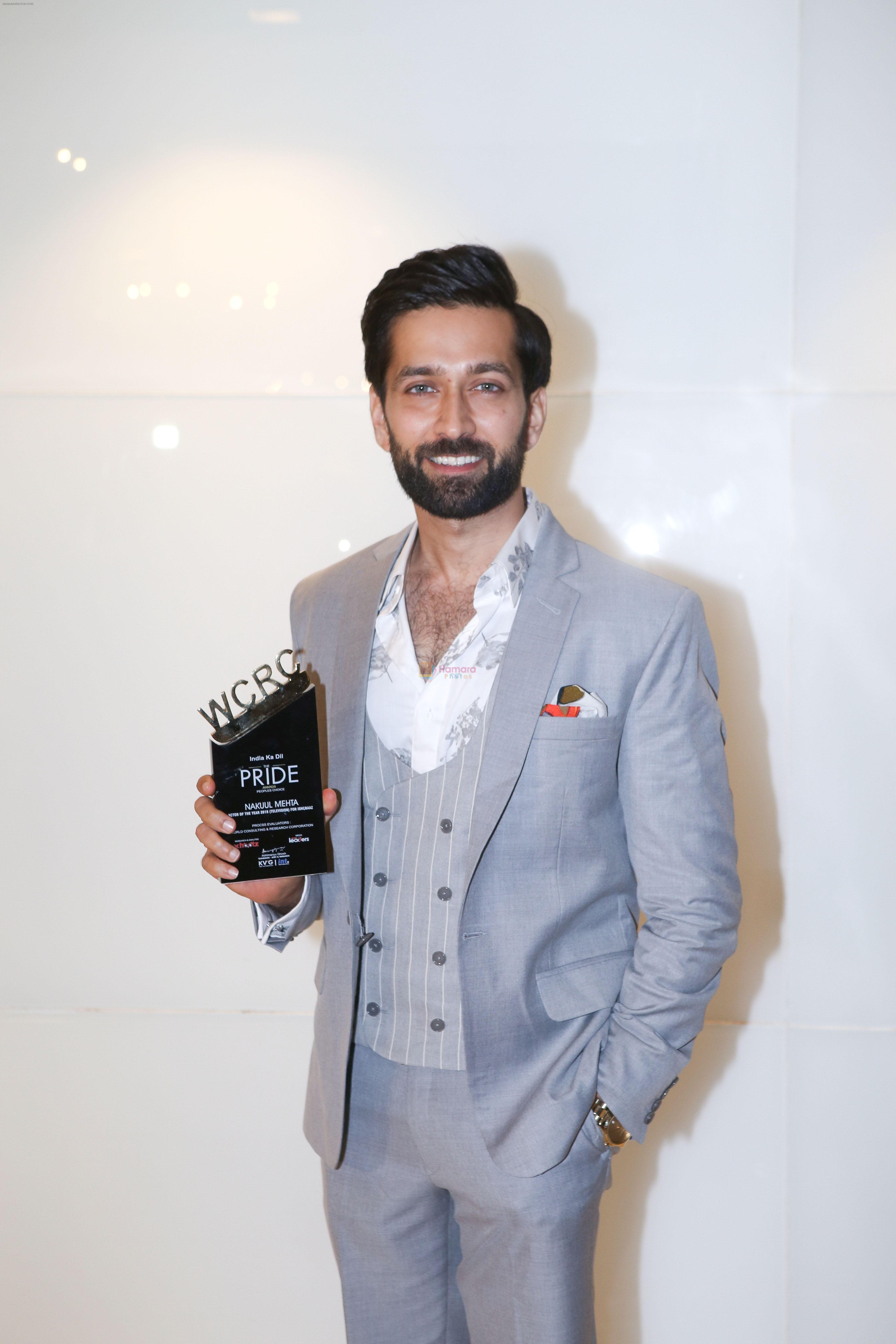 Nakuul Mehta at WCRC Leaders awards in Sahara Star hotel, Santacruz on 27th Aug 2018