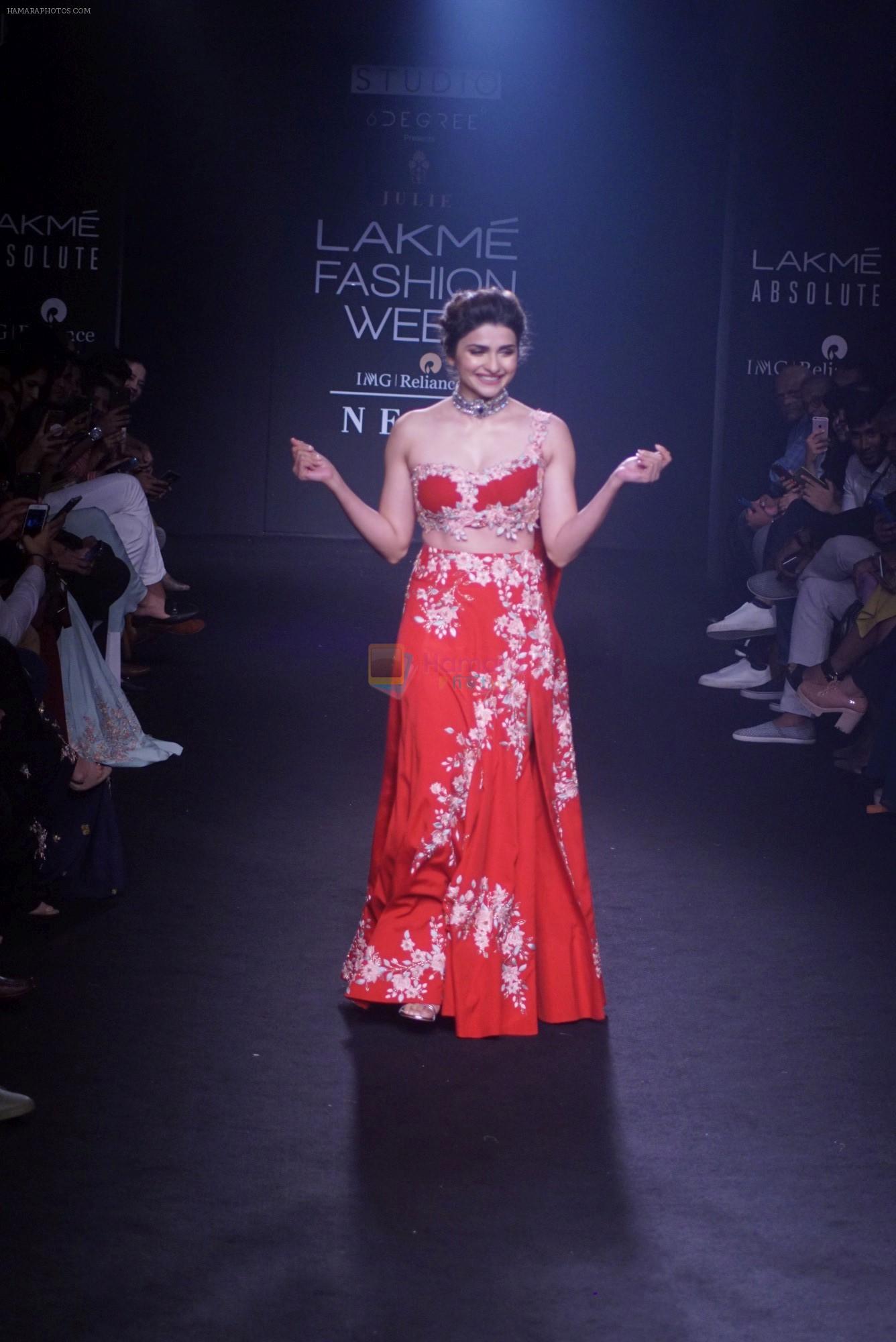 Prachi Desai walk the ramp for 6 degree studio Show at lakme fashion week on 27th Aug 2018