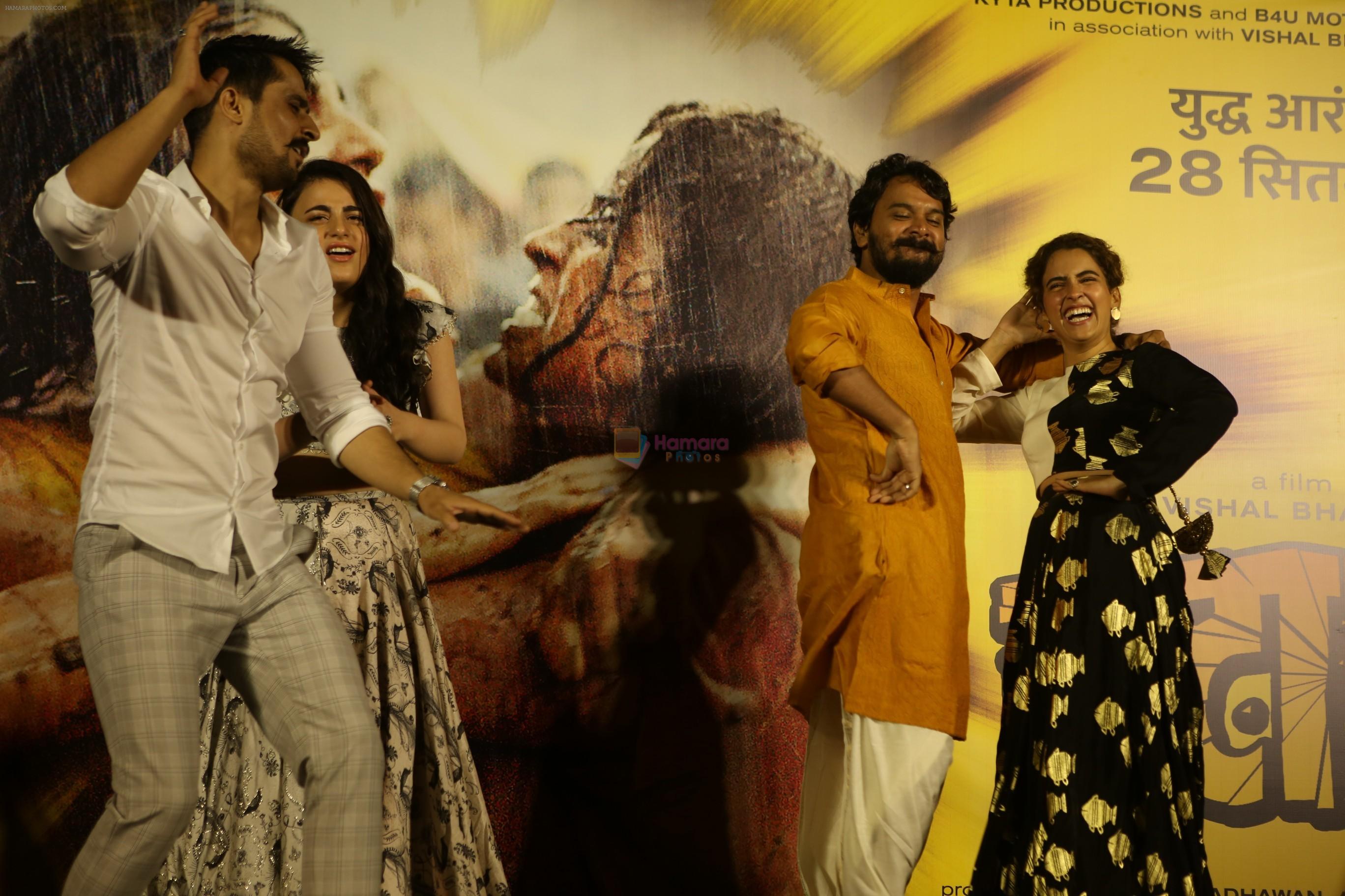 Radhika Madan, Sanya Malhotra at the Song Launch Of Film Pataakha on 28th AUg 2018