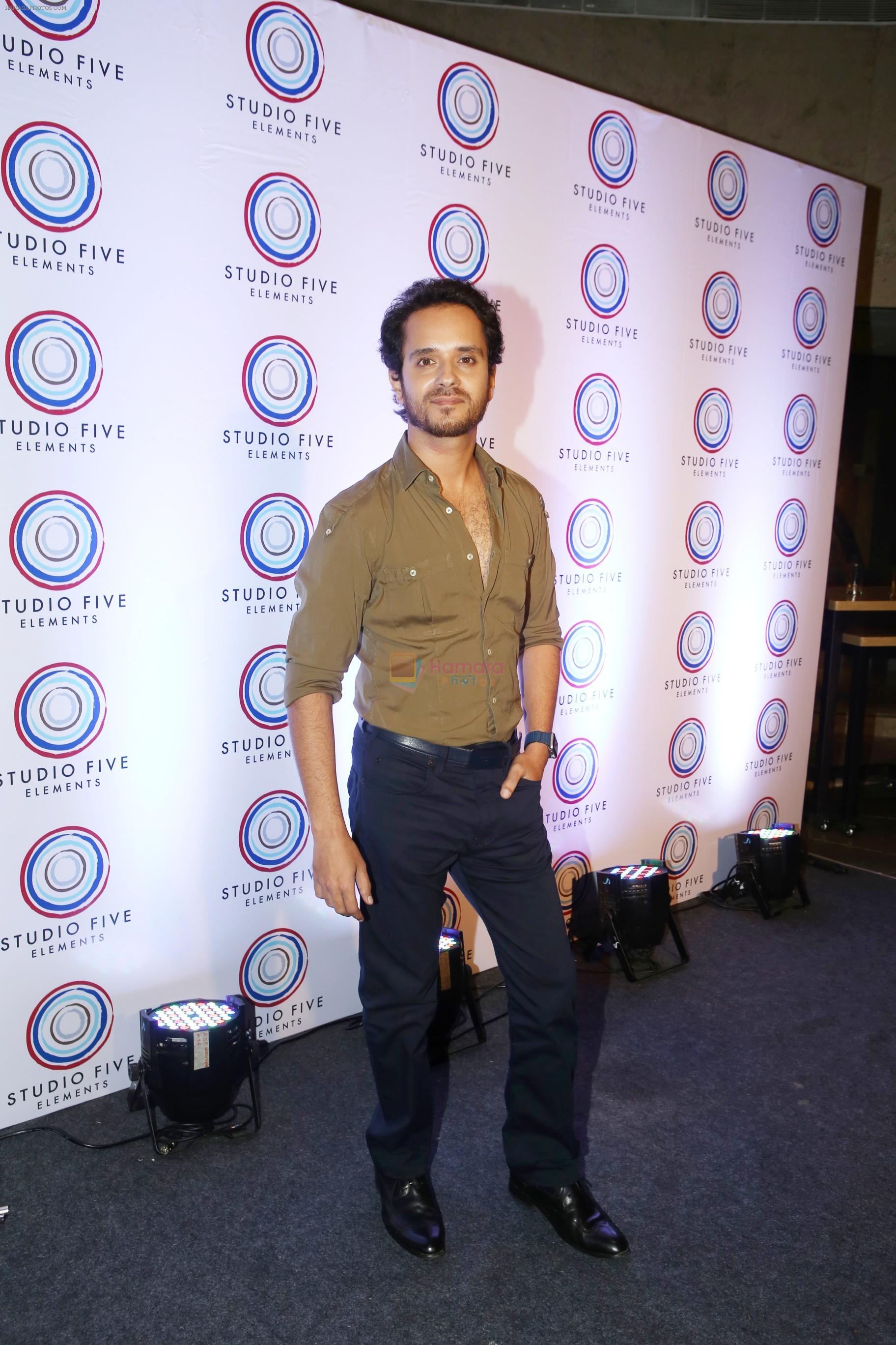 Raghav Sachar at the Launch of Studio five elements in Hyatt Regency in andheri on 31st Aug 2018