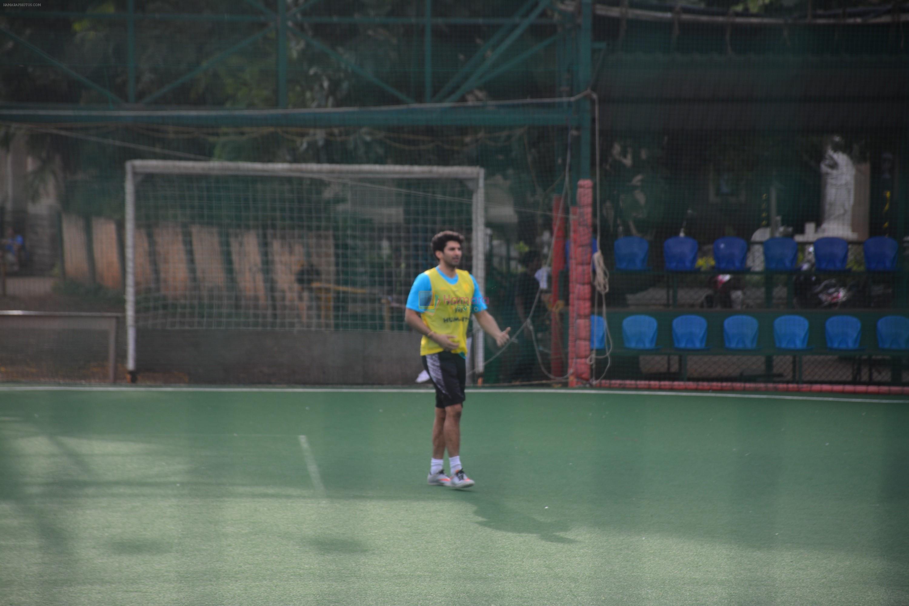 Aditya Roy Kapoor Playing Football At Bandra on 2nd Sept 2018