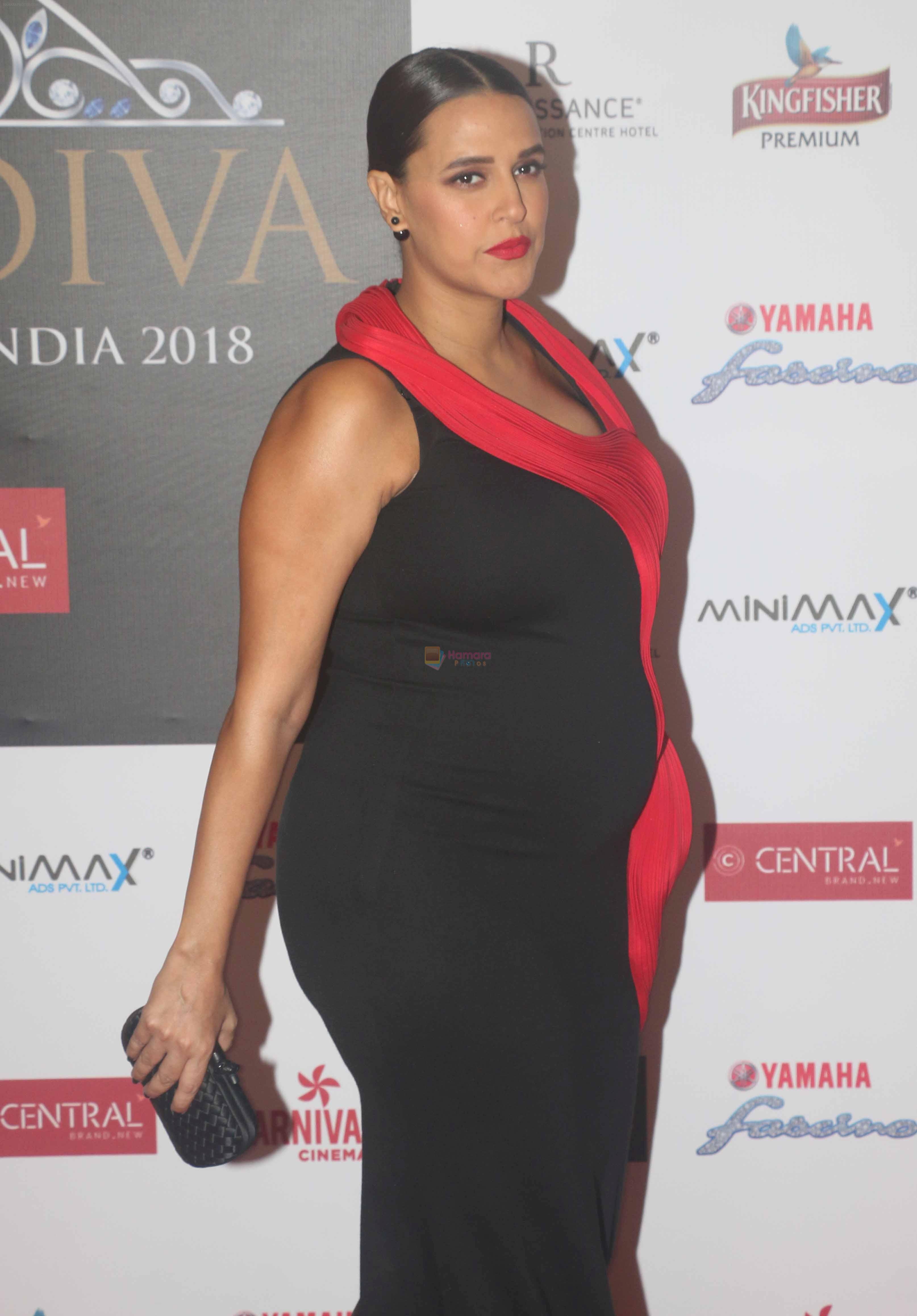 Neha Dhupia at the Grand Finale of Miss Diva in NSCI worli on 31st Aug 2018