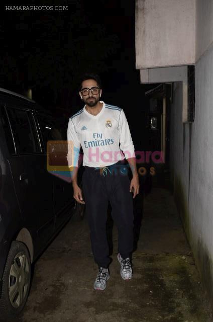 Ayushman khurana spotted at his office in juhu on 4th Sept 2018