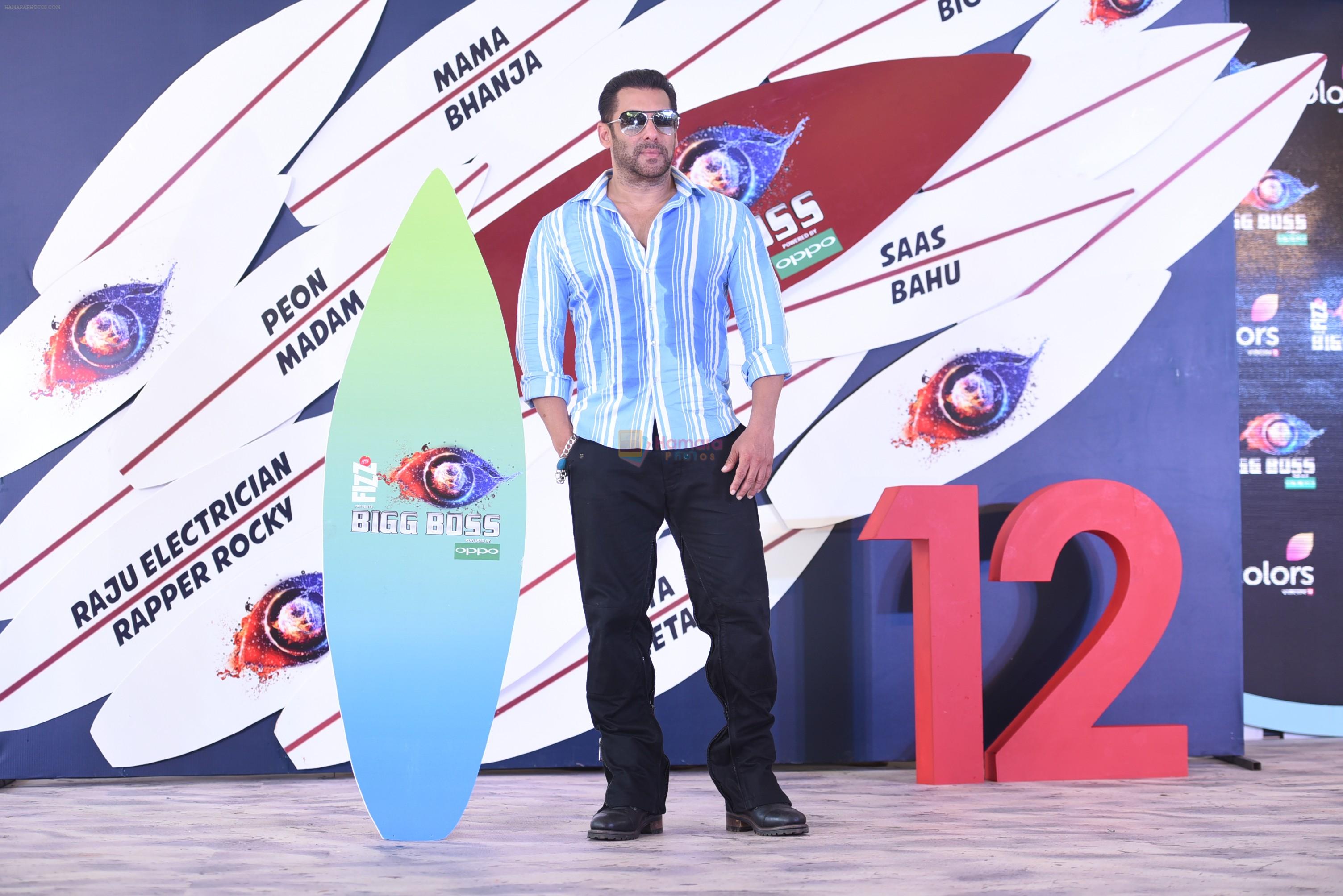 Salman Khan at the launch of COLORS Bigg Boss in Goa on 5th Sept 2018