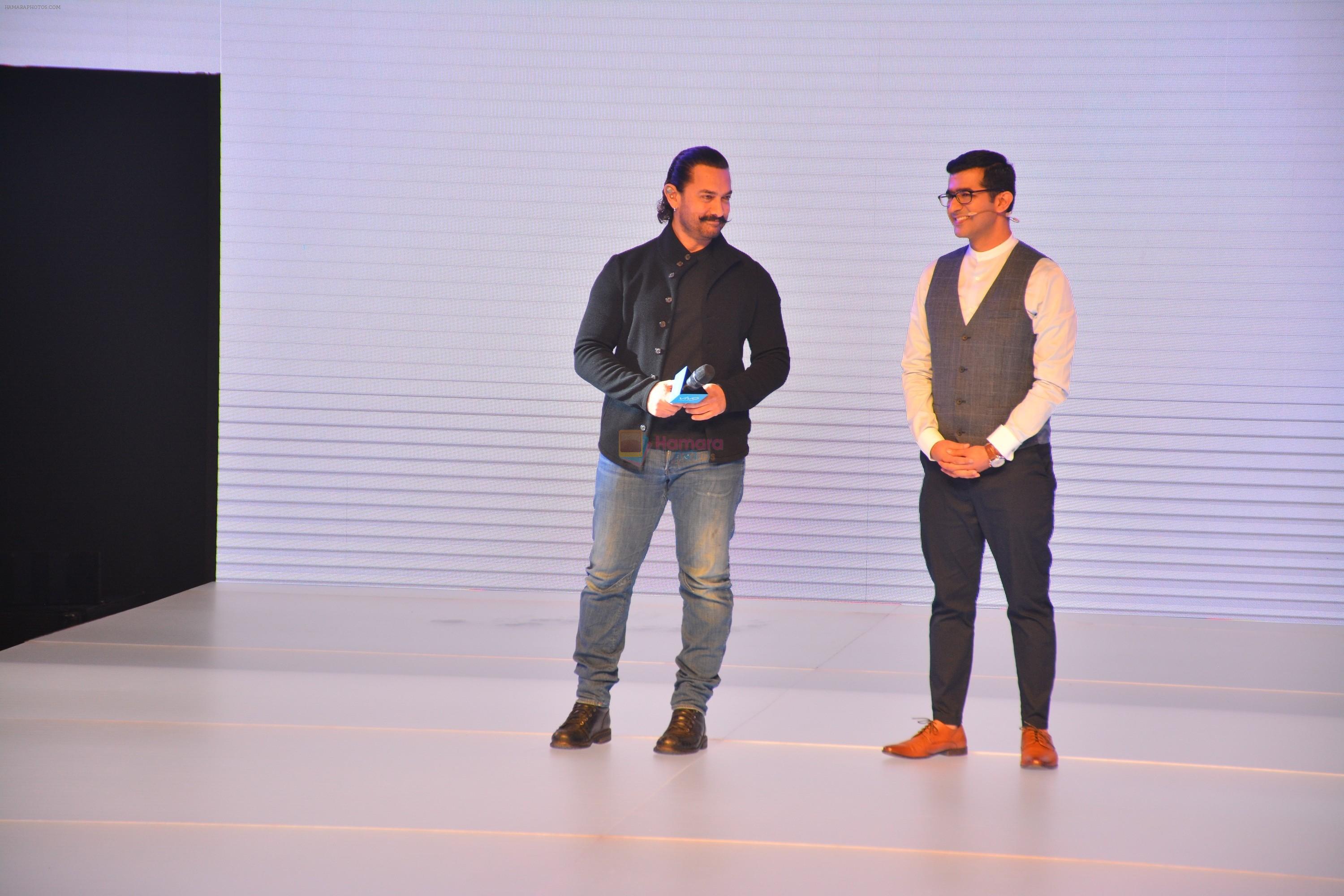 Aamir Khan at the launch of Vivo V11 Pro in grand hyatt, mumbai on 6th Sept 2018