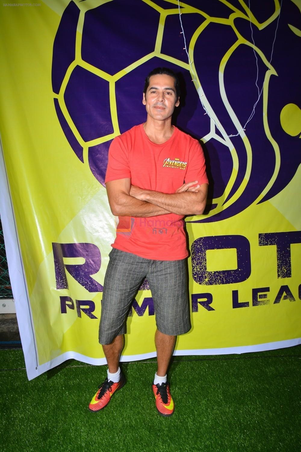 Dino Morea at Roots Premiere League in bandra on 7th Sept 2018