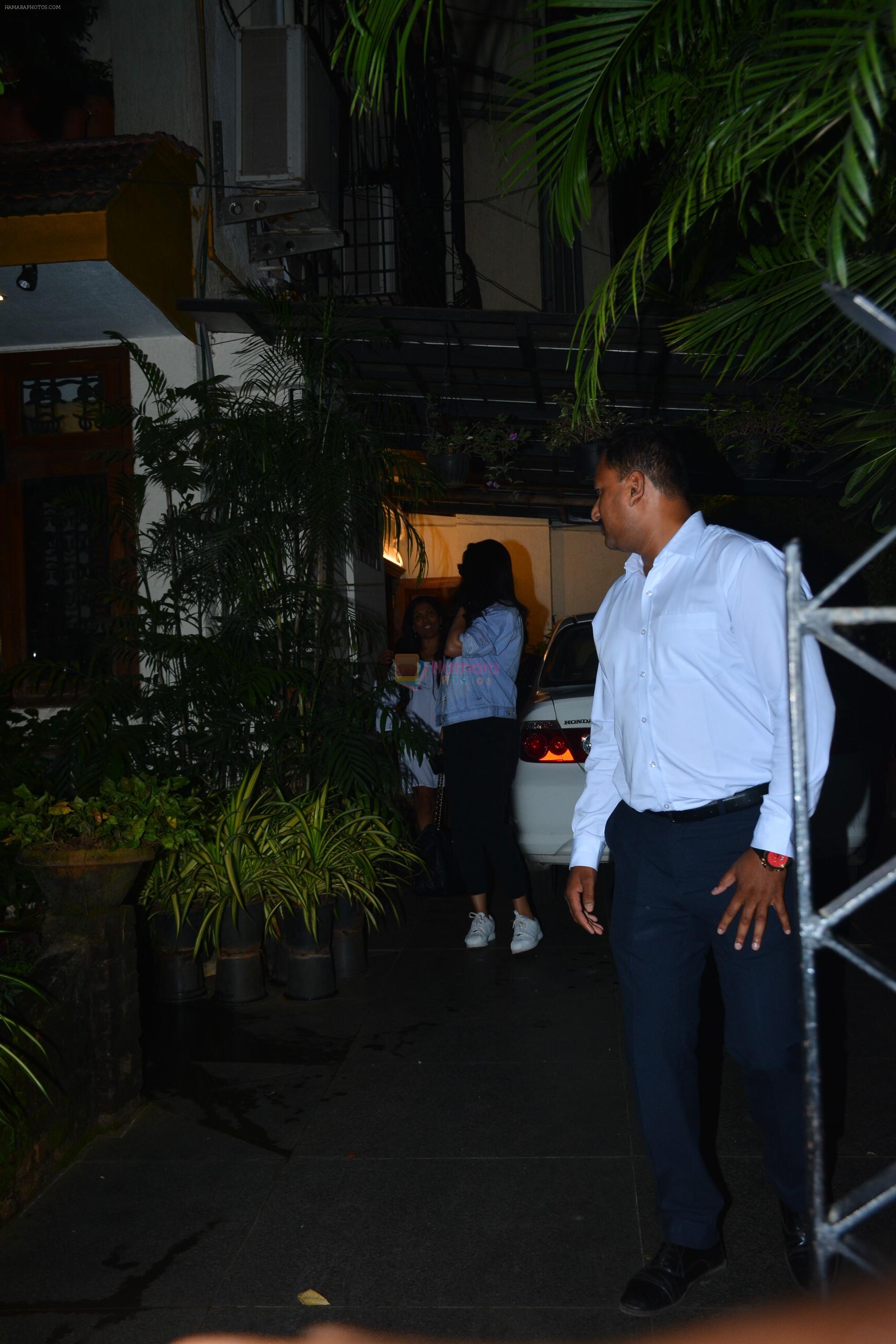 Deepika Padukone spotted at a salon in bandra on 11th Sept 2018