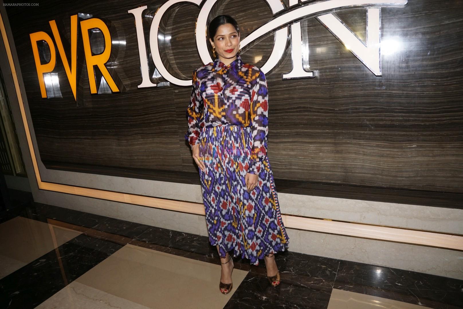 Freida Pinto at the Screening of Love Sonia in pvr icon andheri on 12th Sept 2018