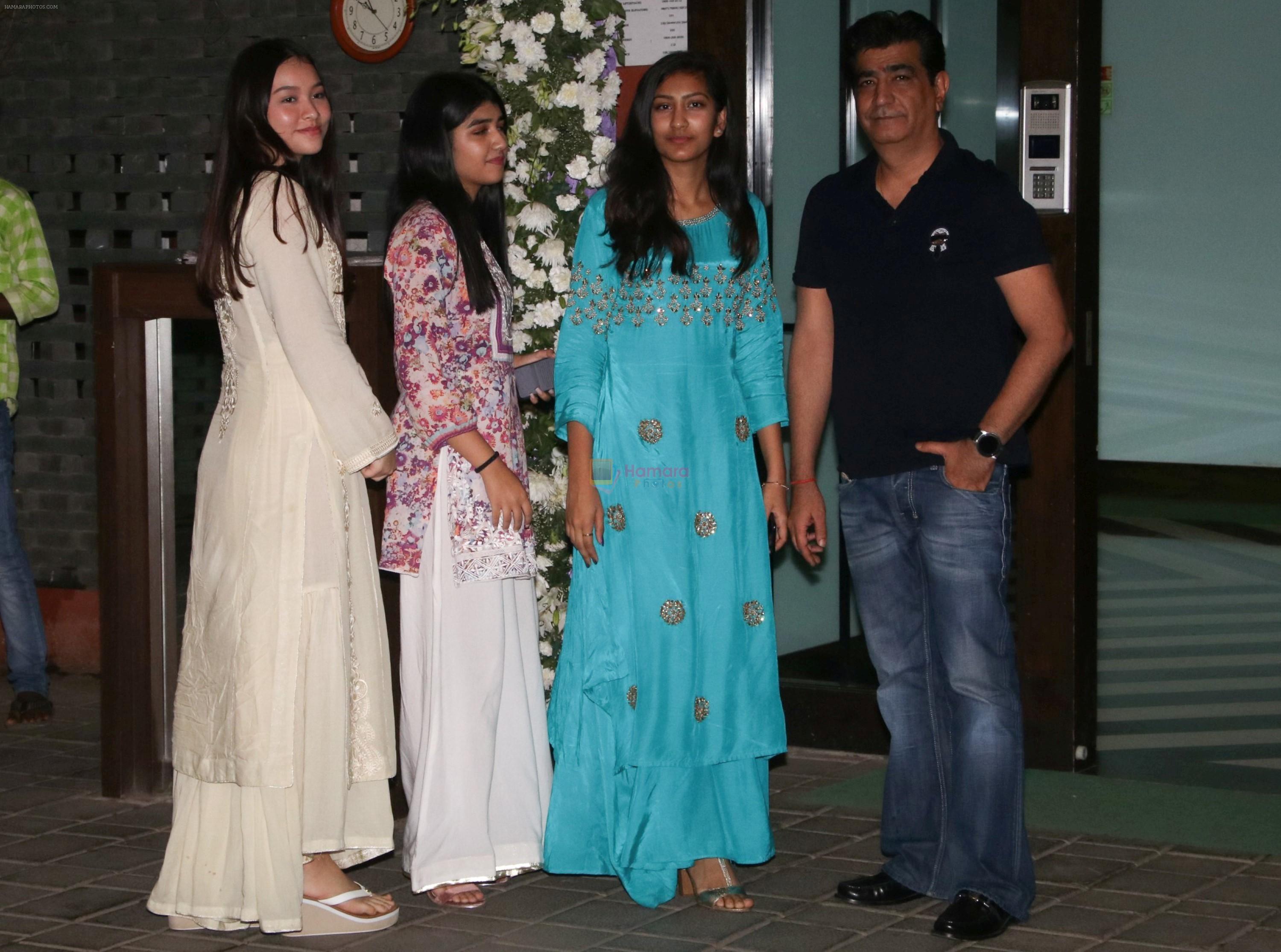 Kishan Kumar at Ganpati celebrations in Arpita Khan's home in khar on 13th Sept 2018