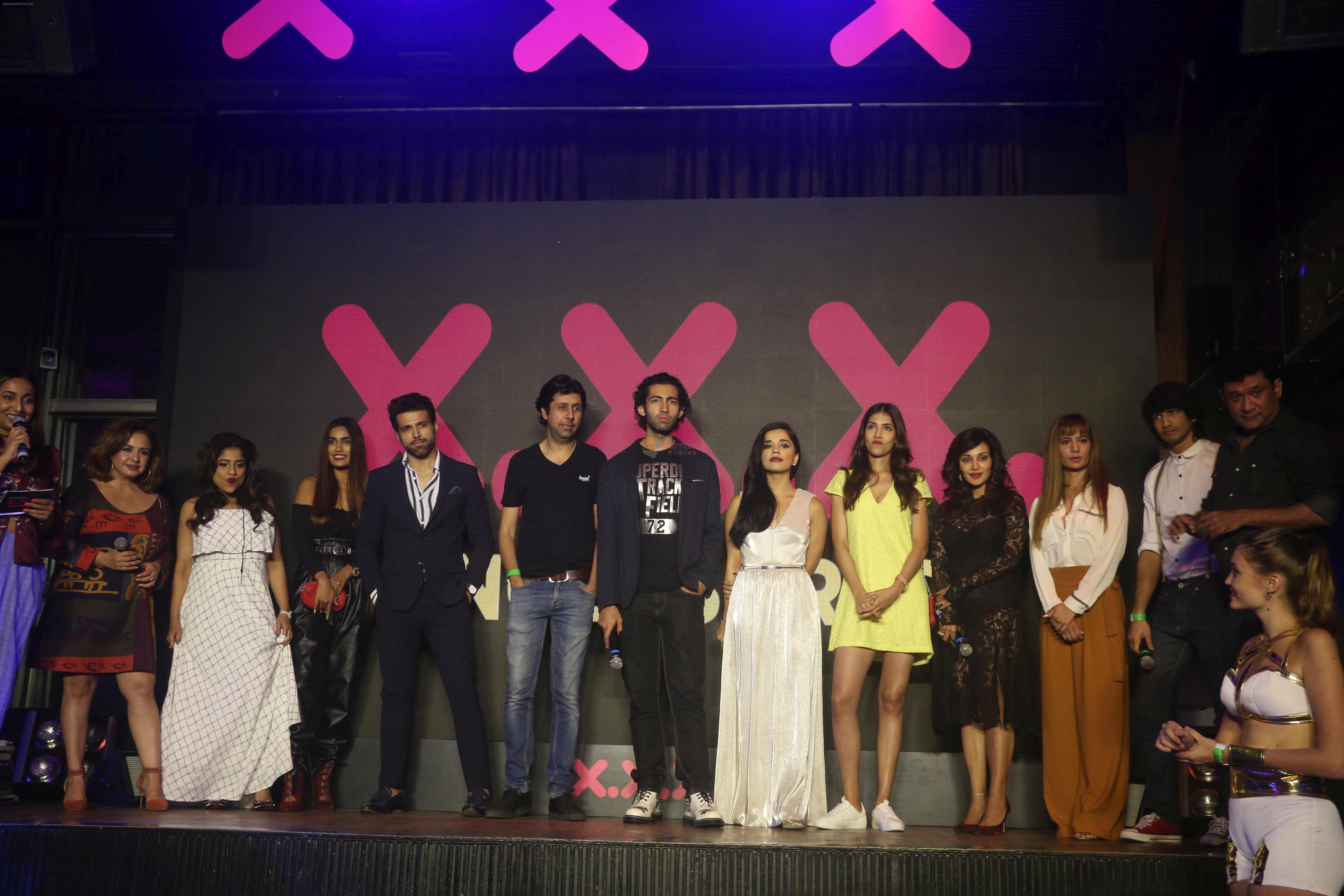Rithvik Dhanjani at the Unveiling of Alt Balaji's new web series XXX in Hard Rock Cafe andheri on 19th Sept 2018