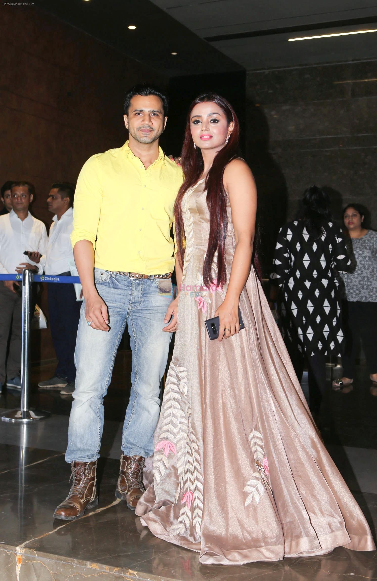 Parul Chauhan, Chirag Thakar at the Screening of short film I am sorry Mum_ma at cinepolis in andheri on 19th Sept 2018
