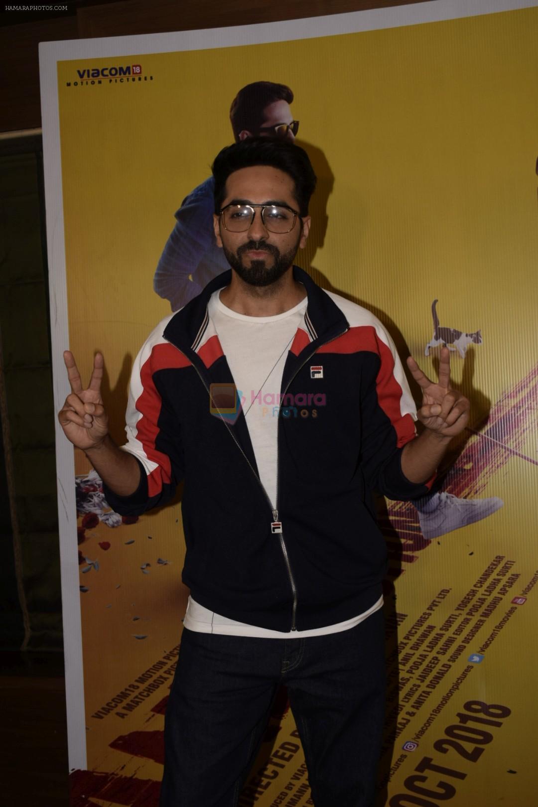 Ayushman Khurana spotted at Sun n Sand in juhu on 21st Sept 2018